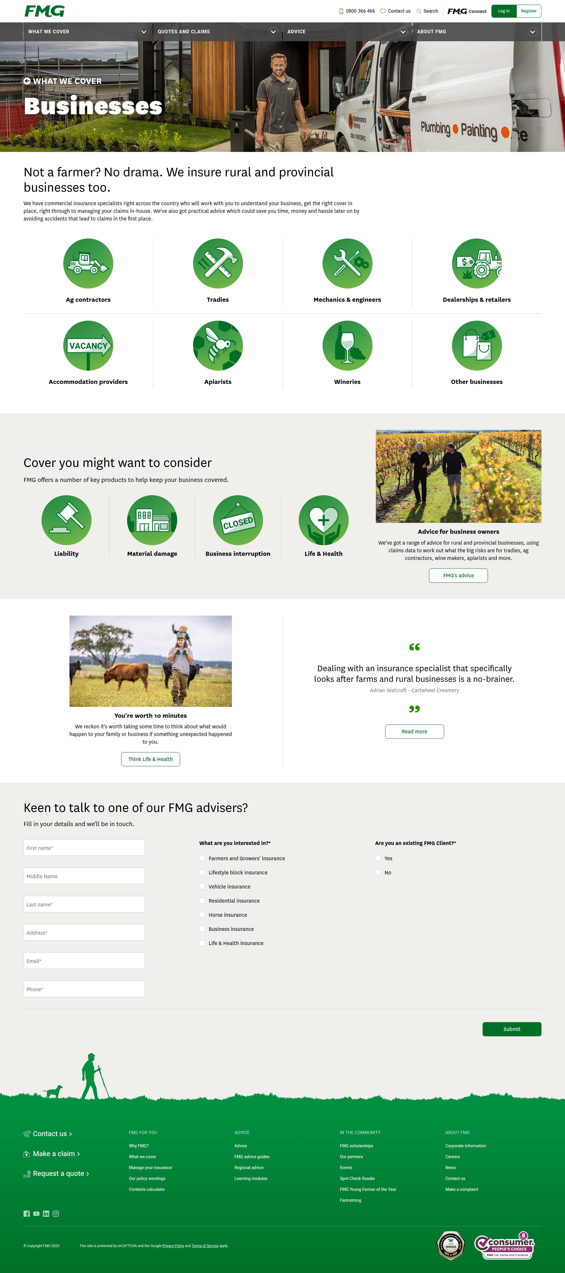 Landing Page