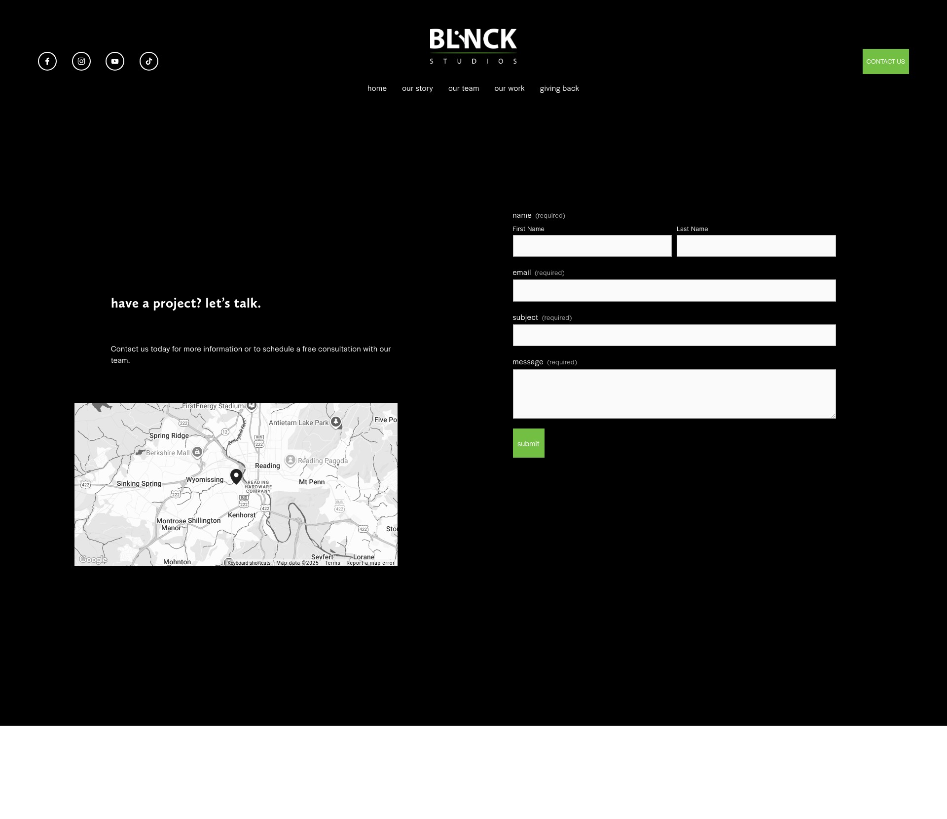 Landing Page