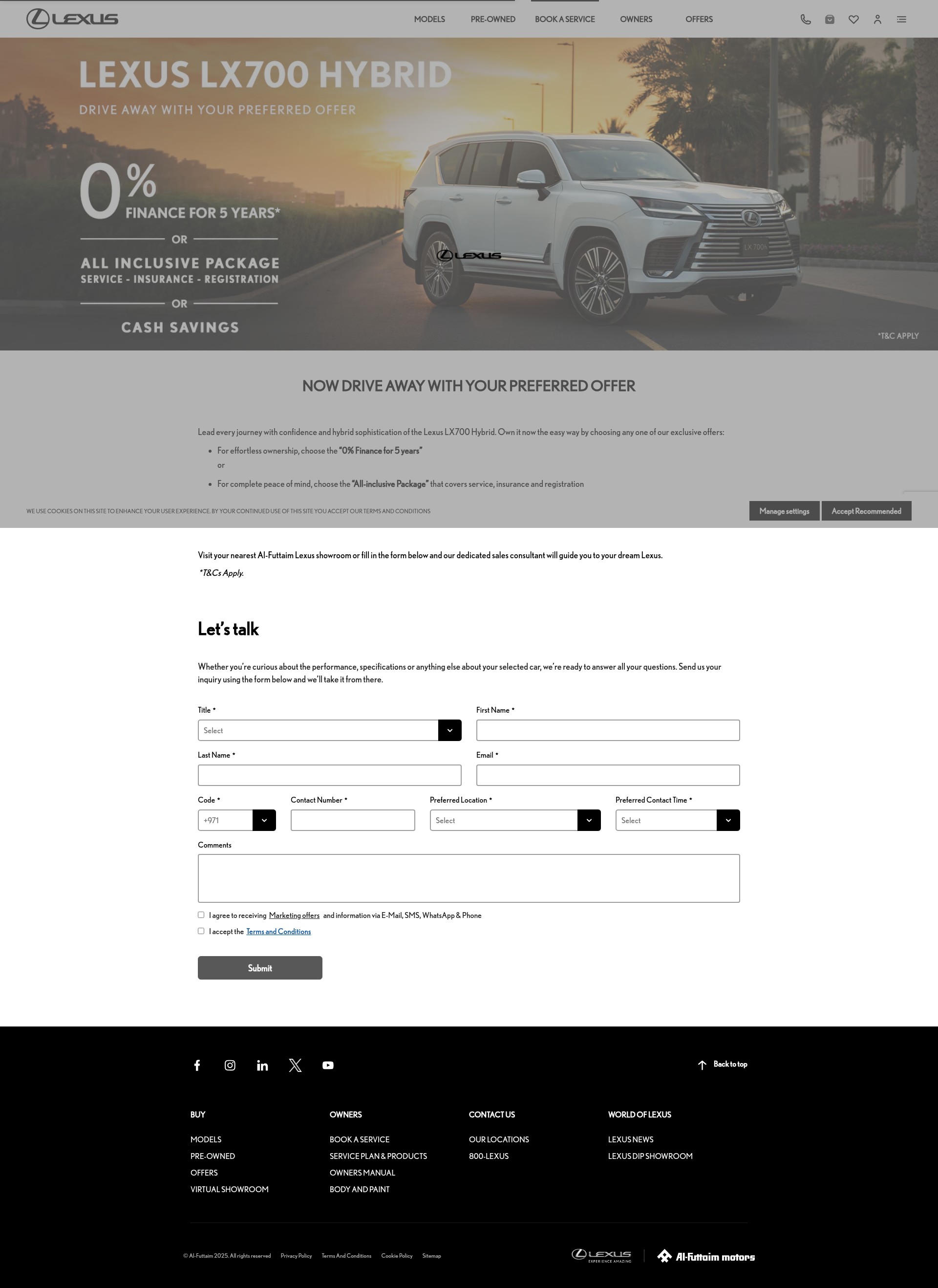 Landing Page