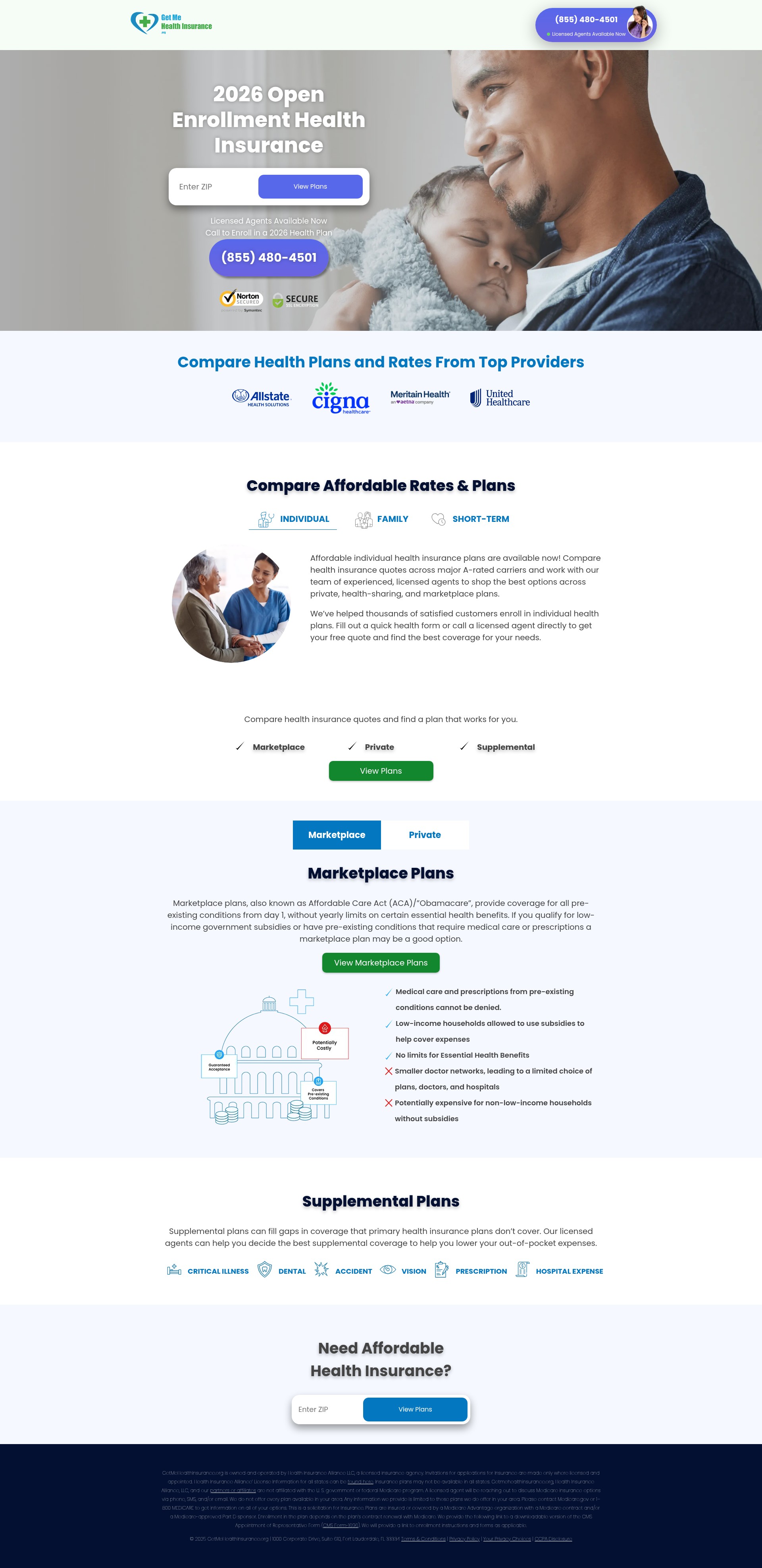 Landing Page