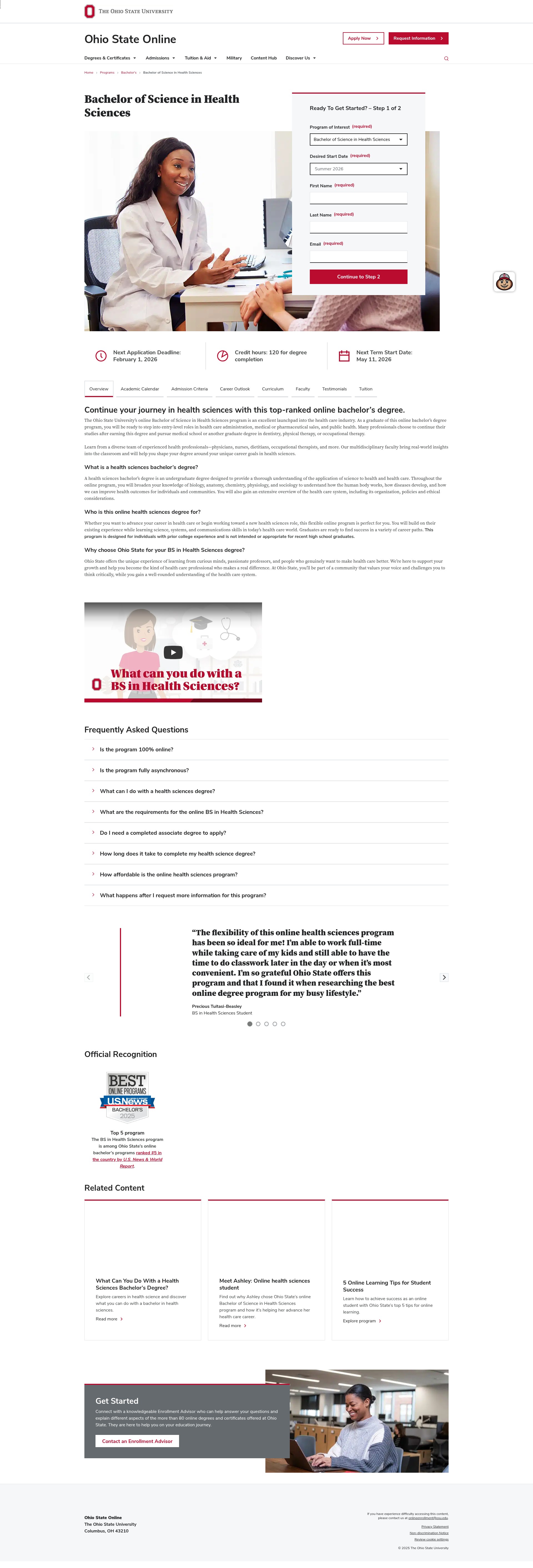 Landing Page