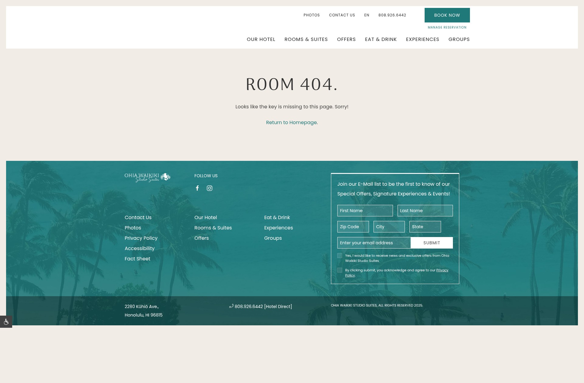 Landing Page