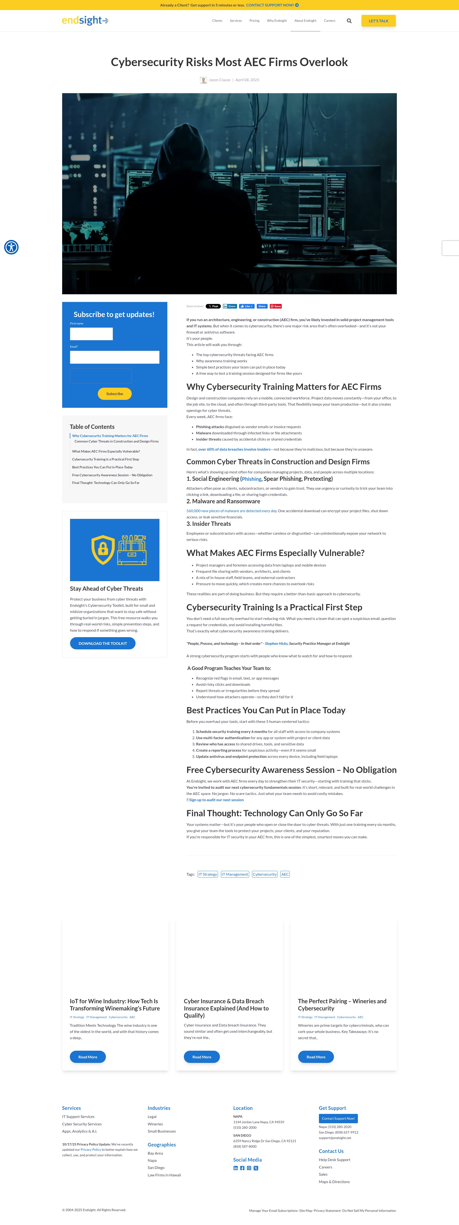 Landing Page