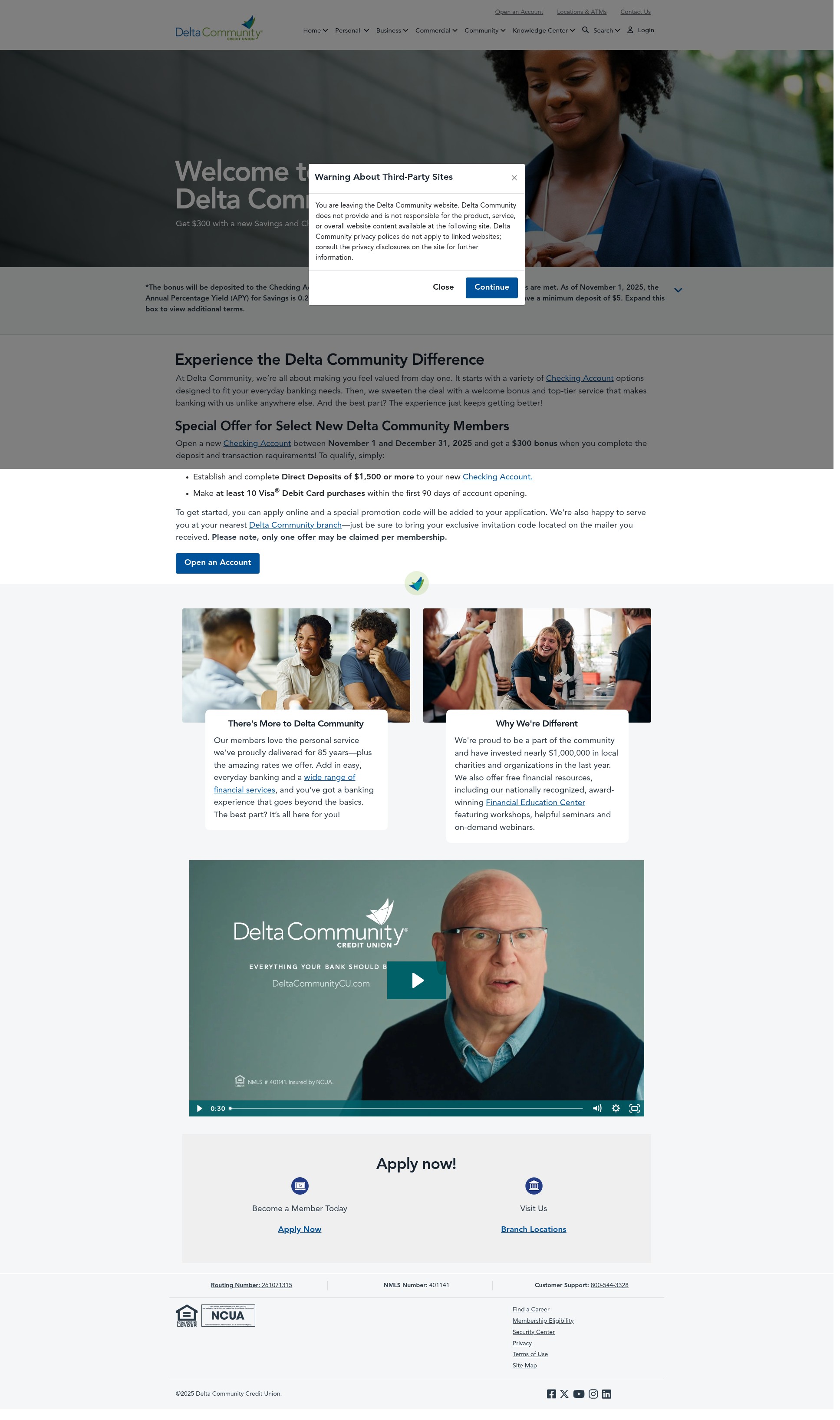 Landing Page