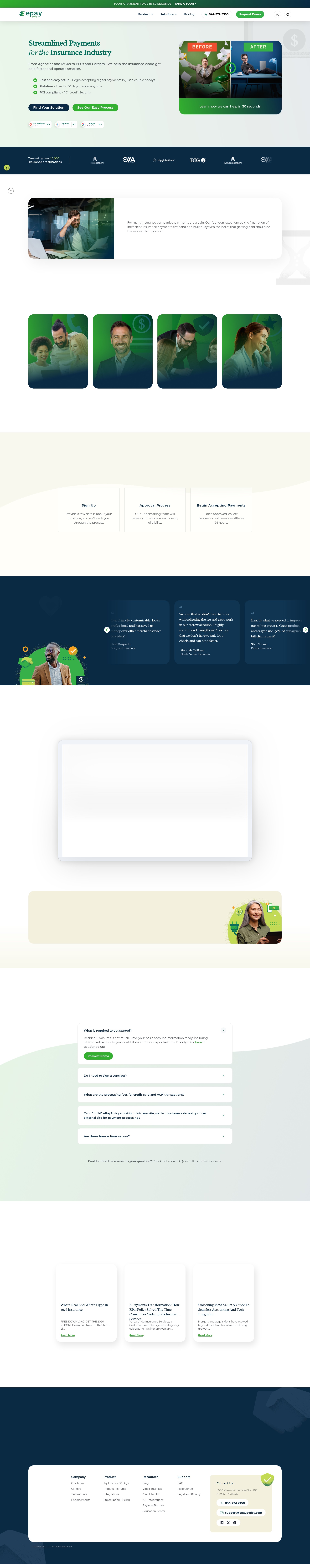 Landing Page