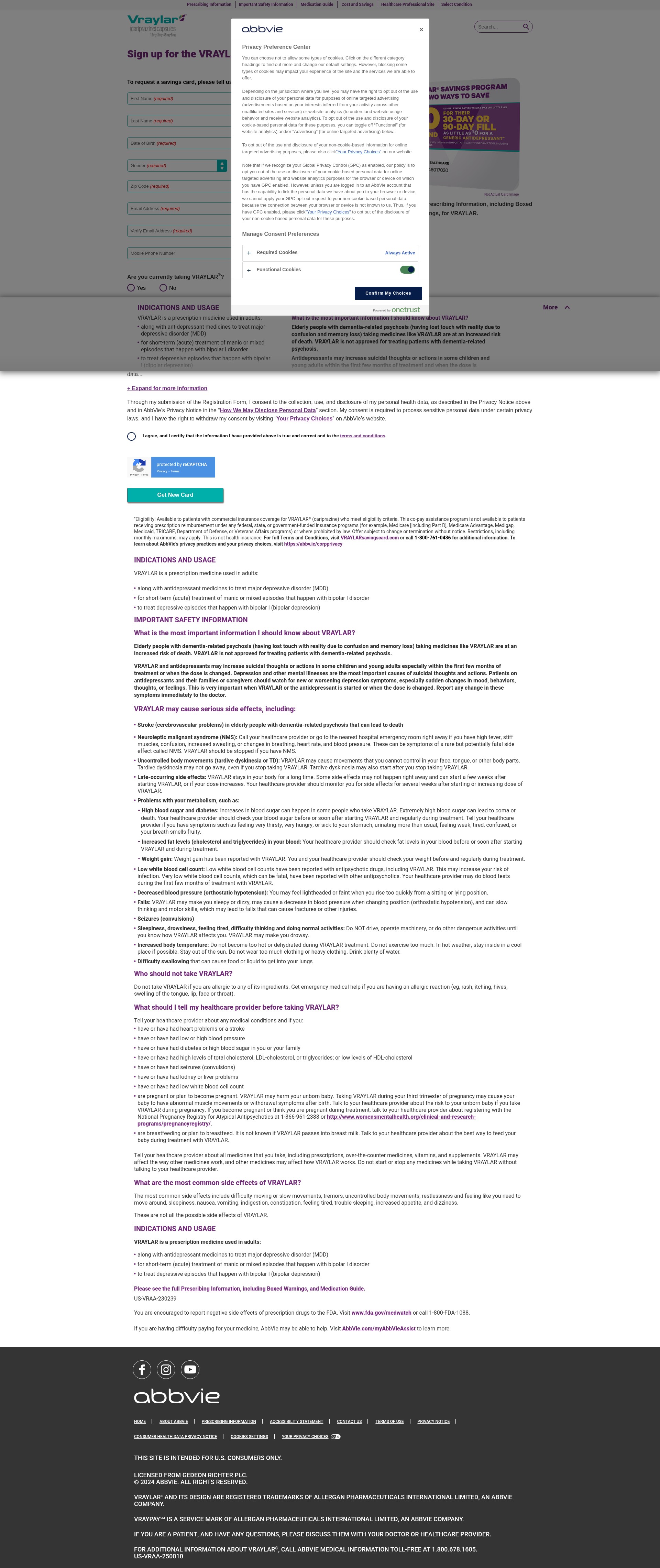 Landing Page
