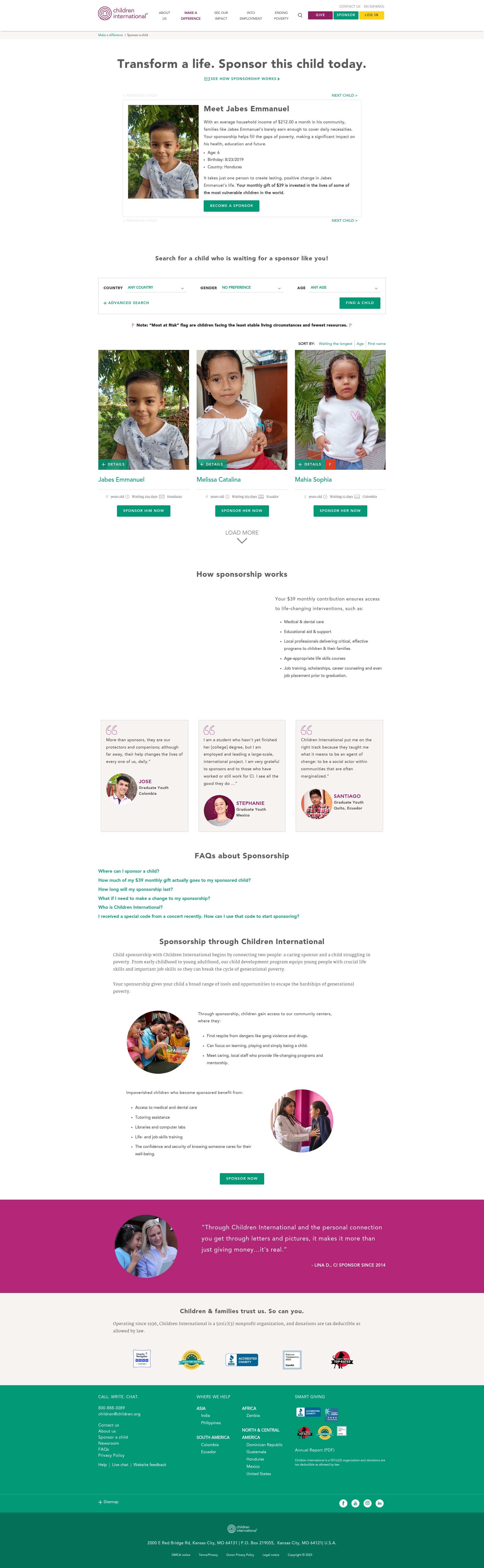Landing Page