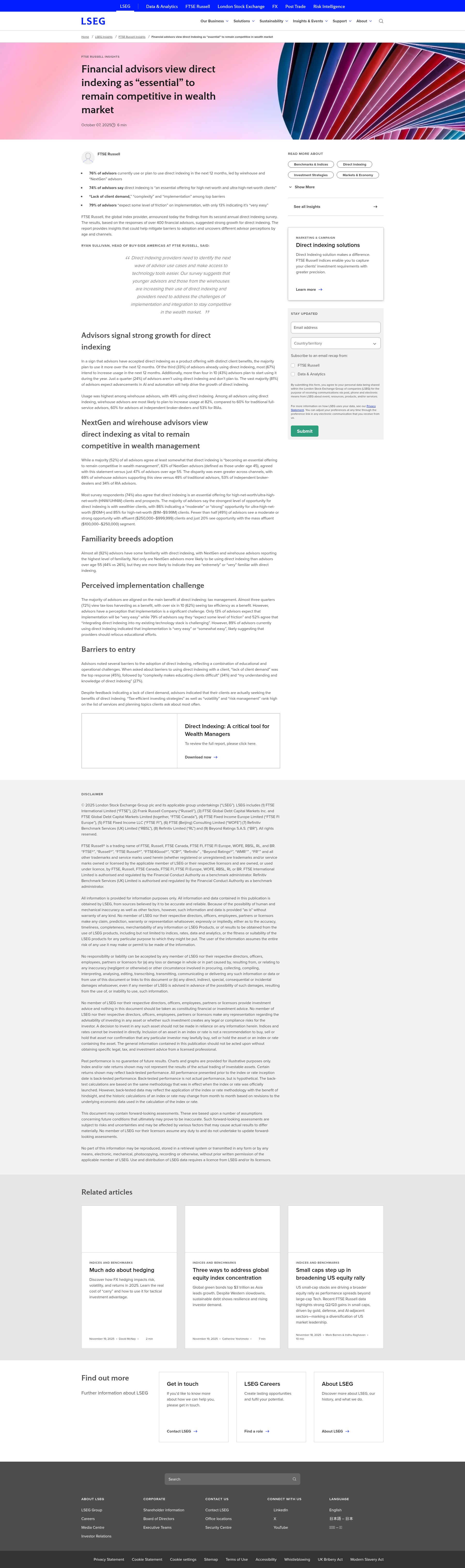 Landing Page