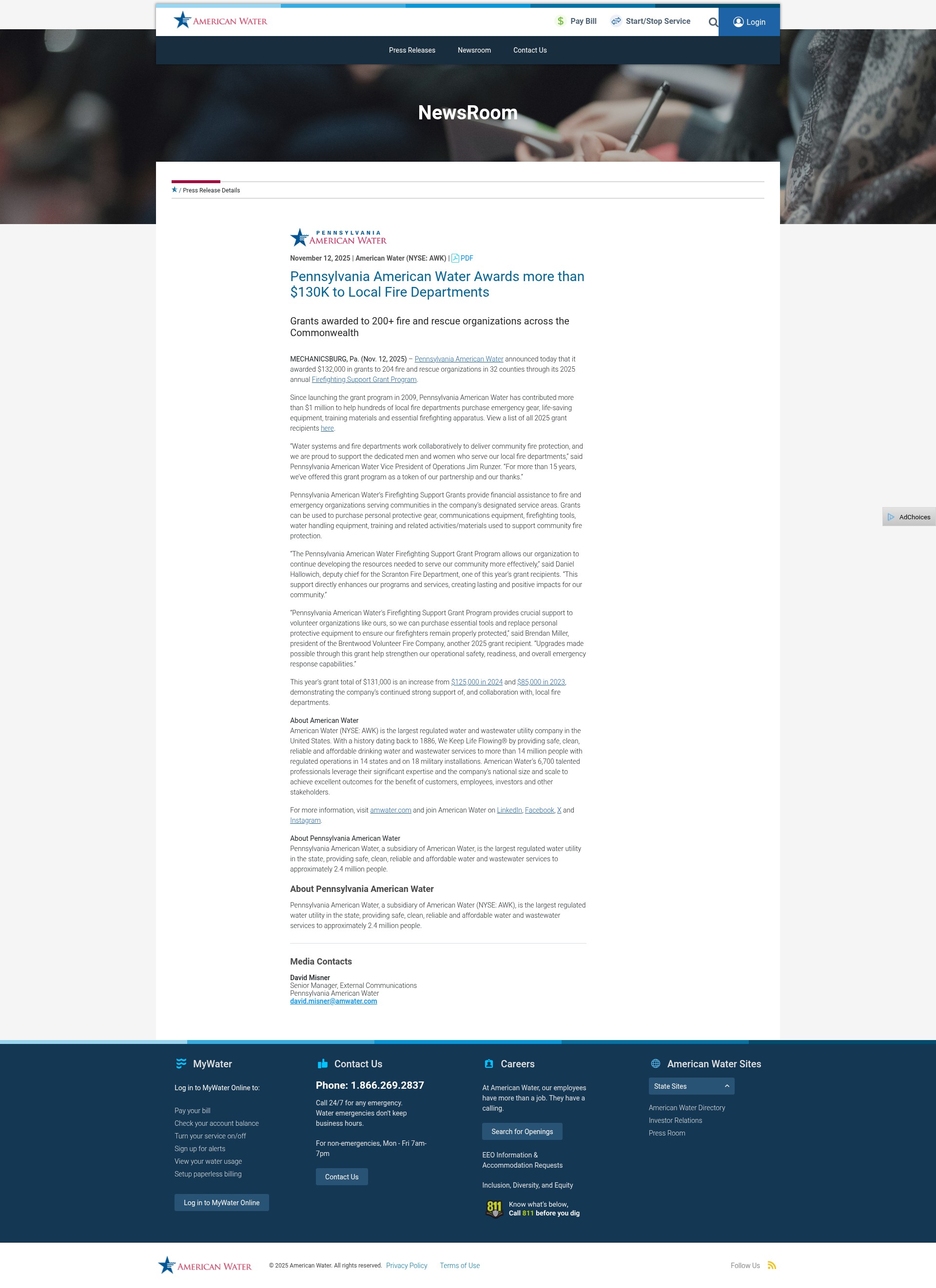 Landing Page