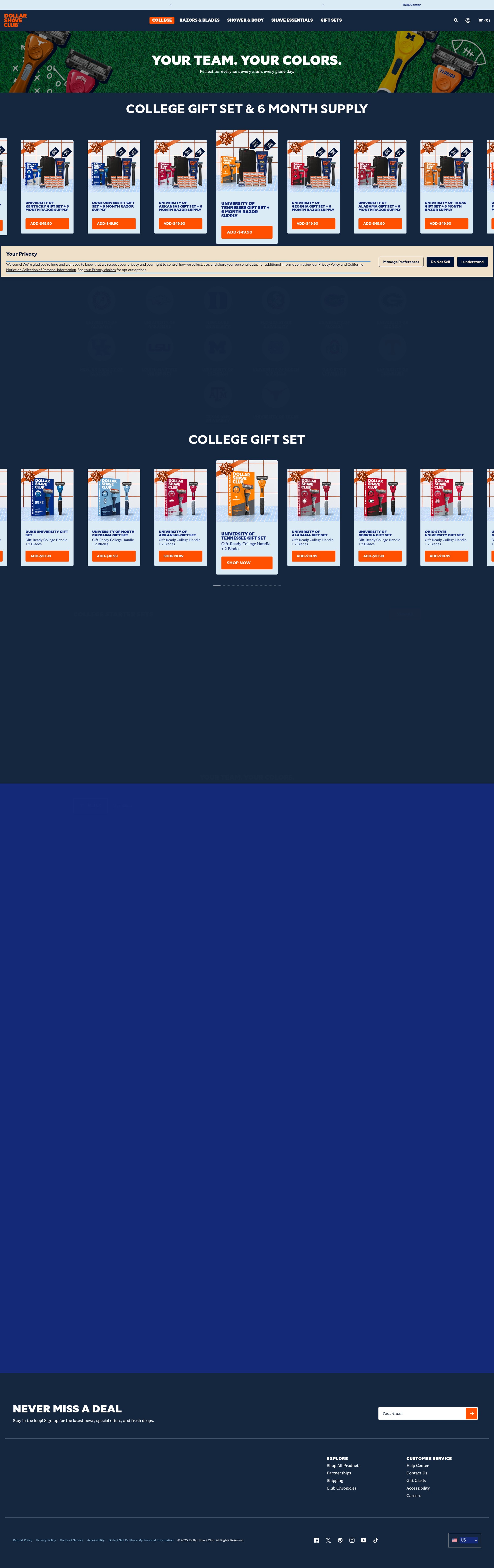 Landing Page