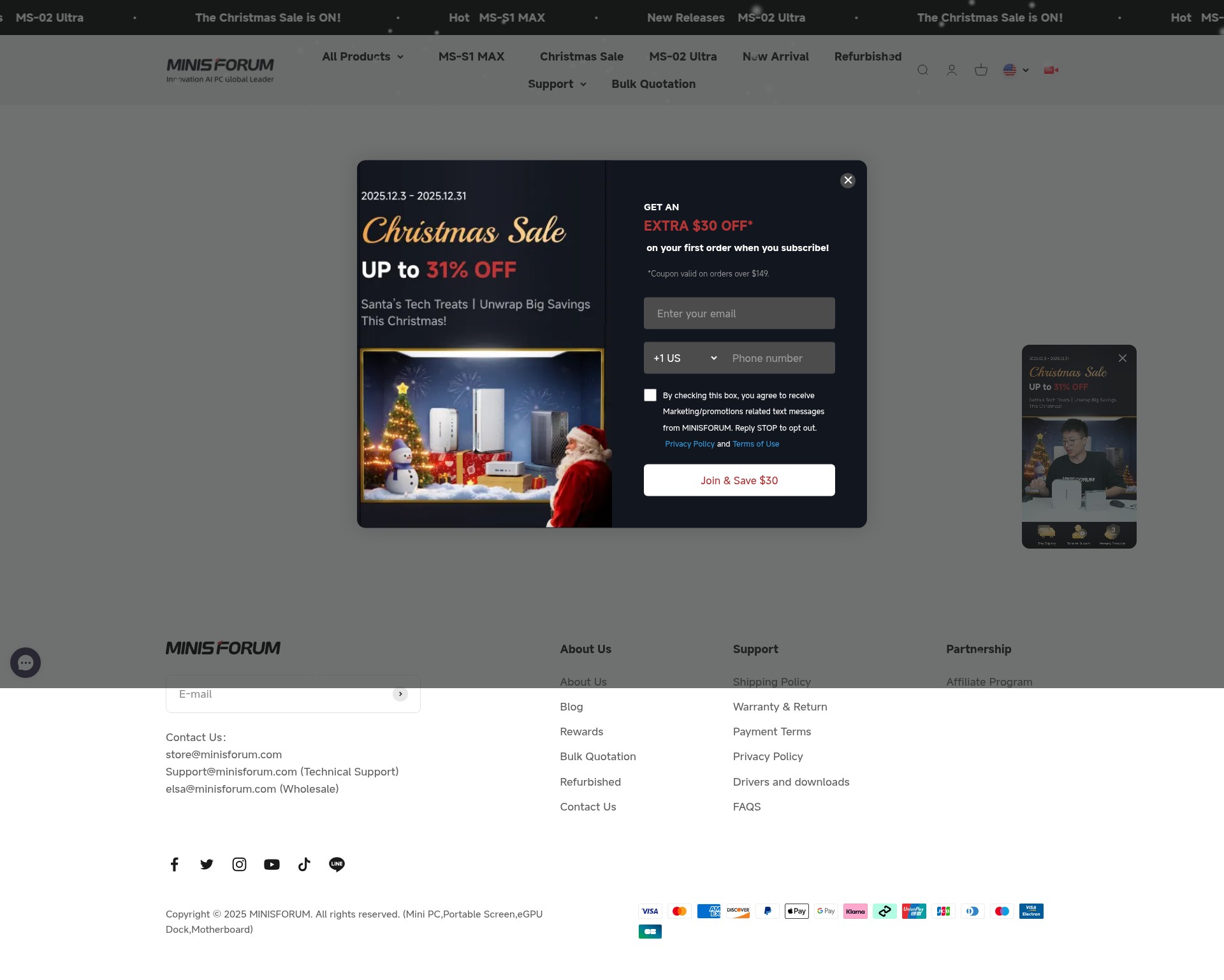 Landing Page