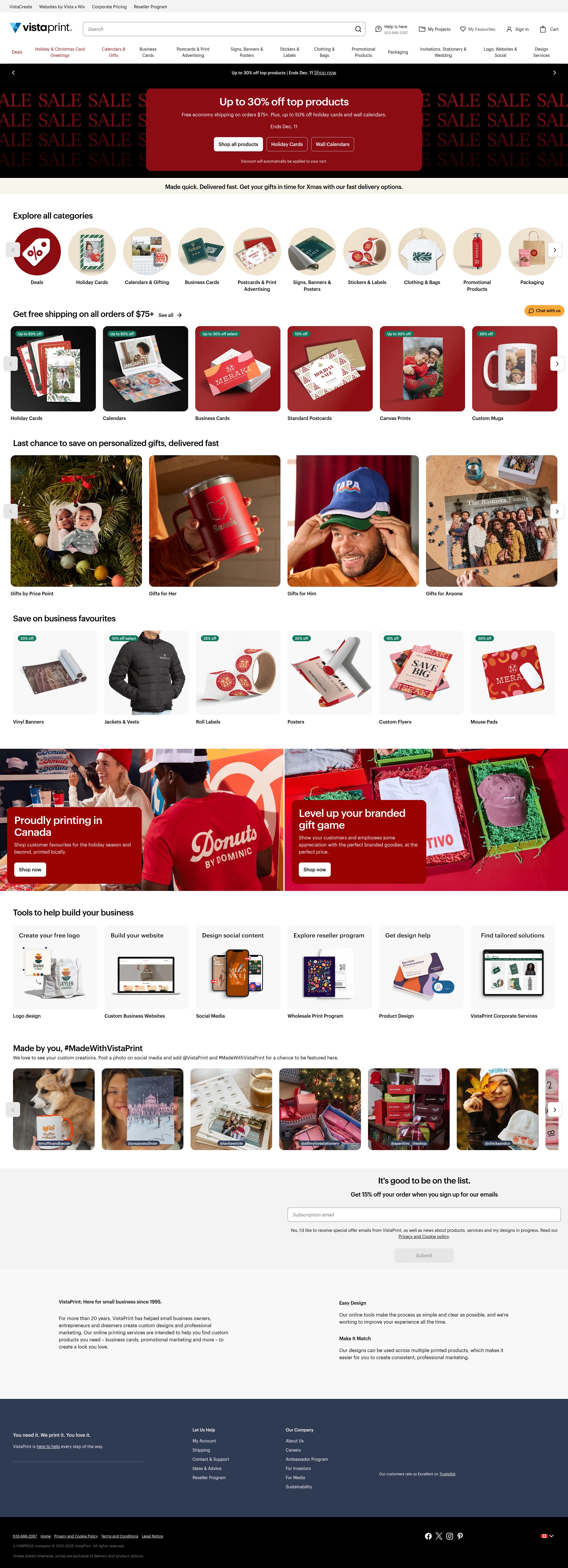 Landing Page