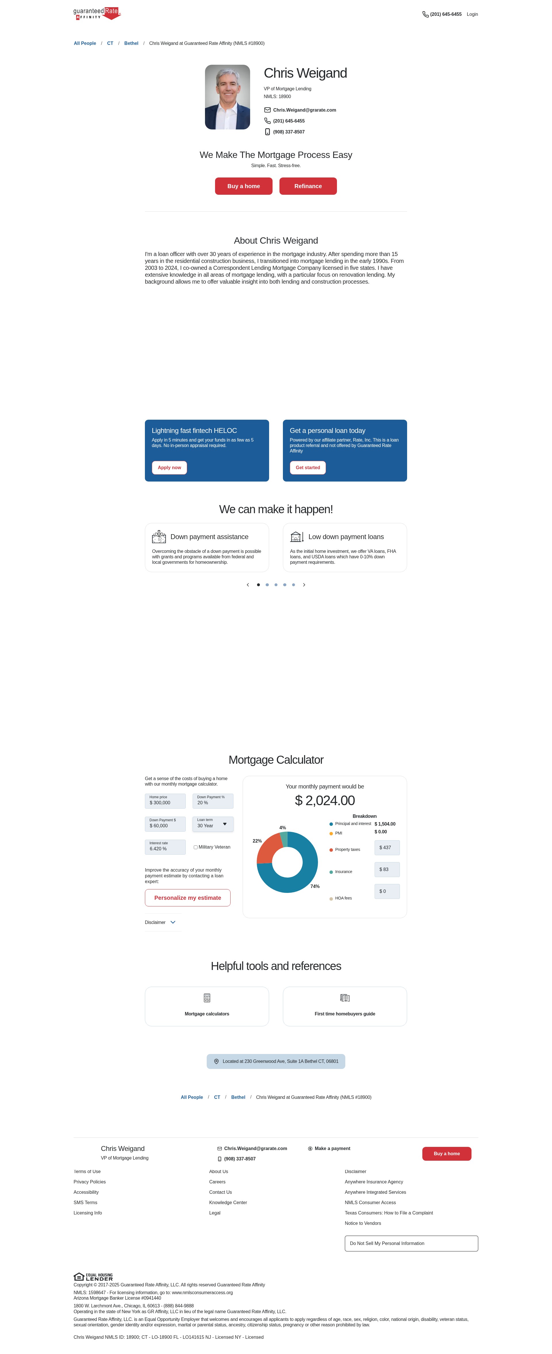 Landing Page