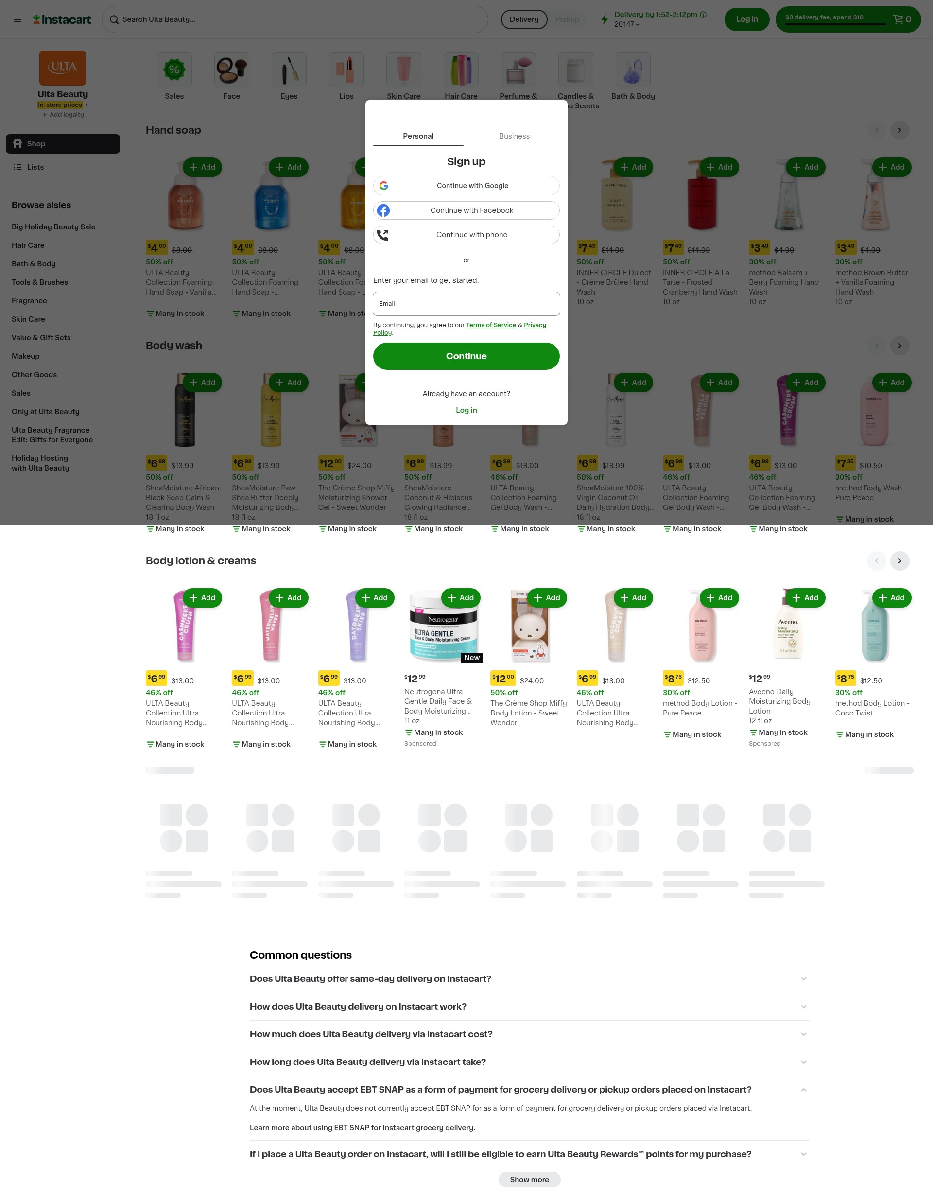 Landing Page