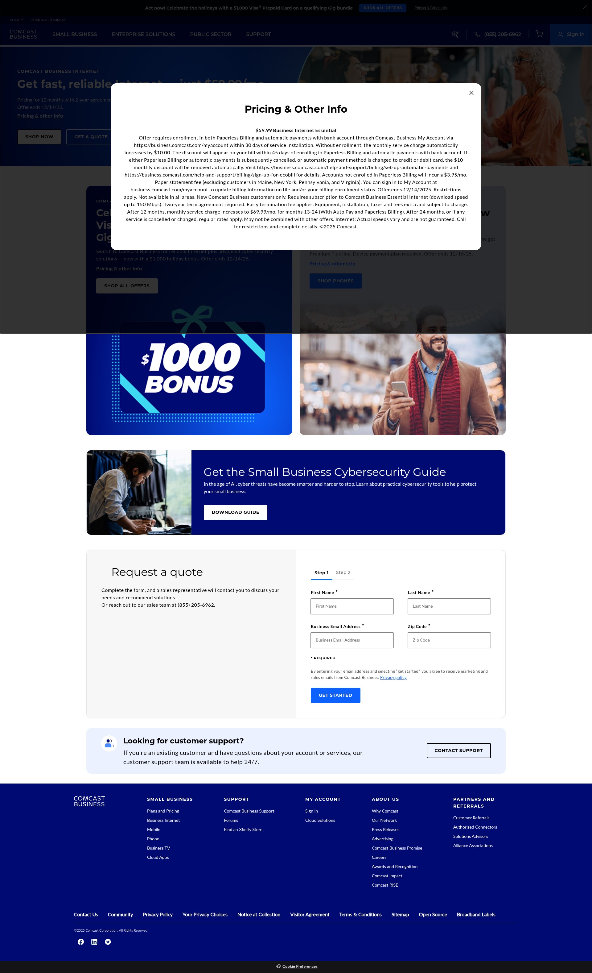 Landing Page