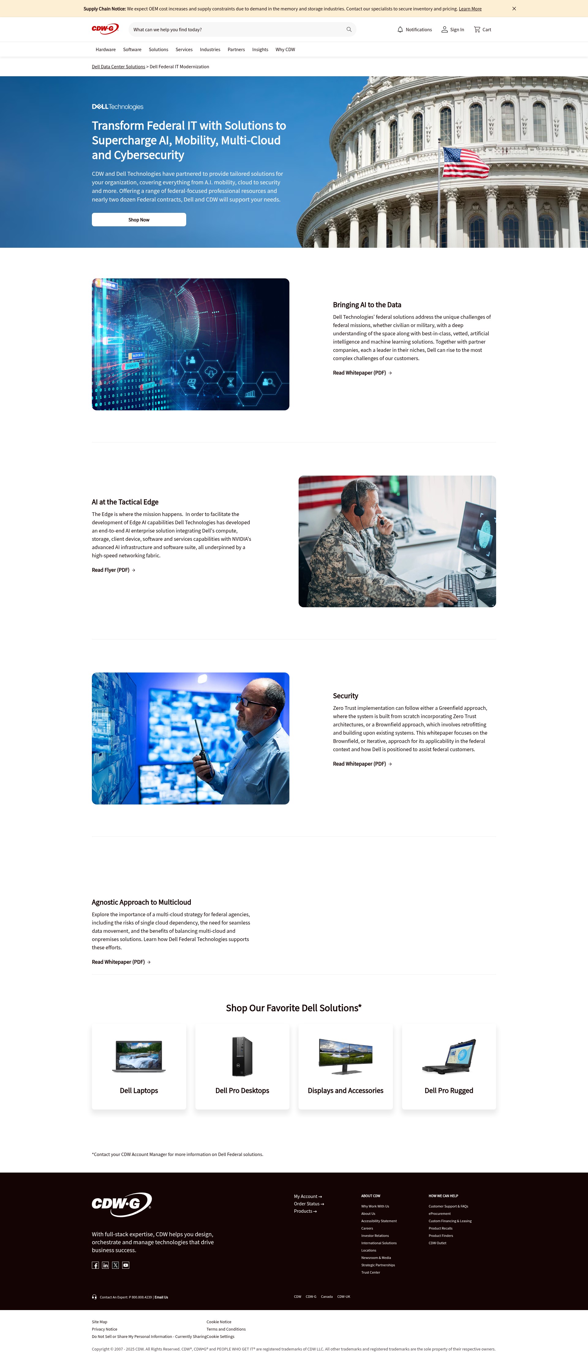 Landing Page