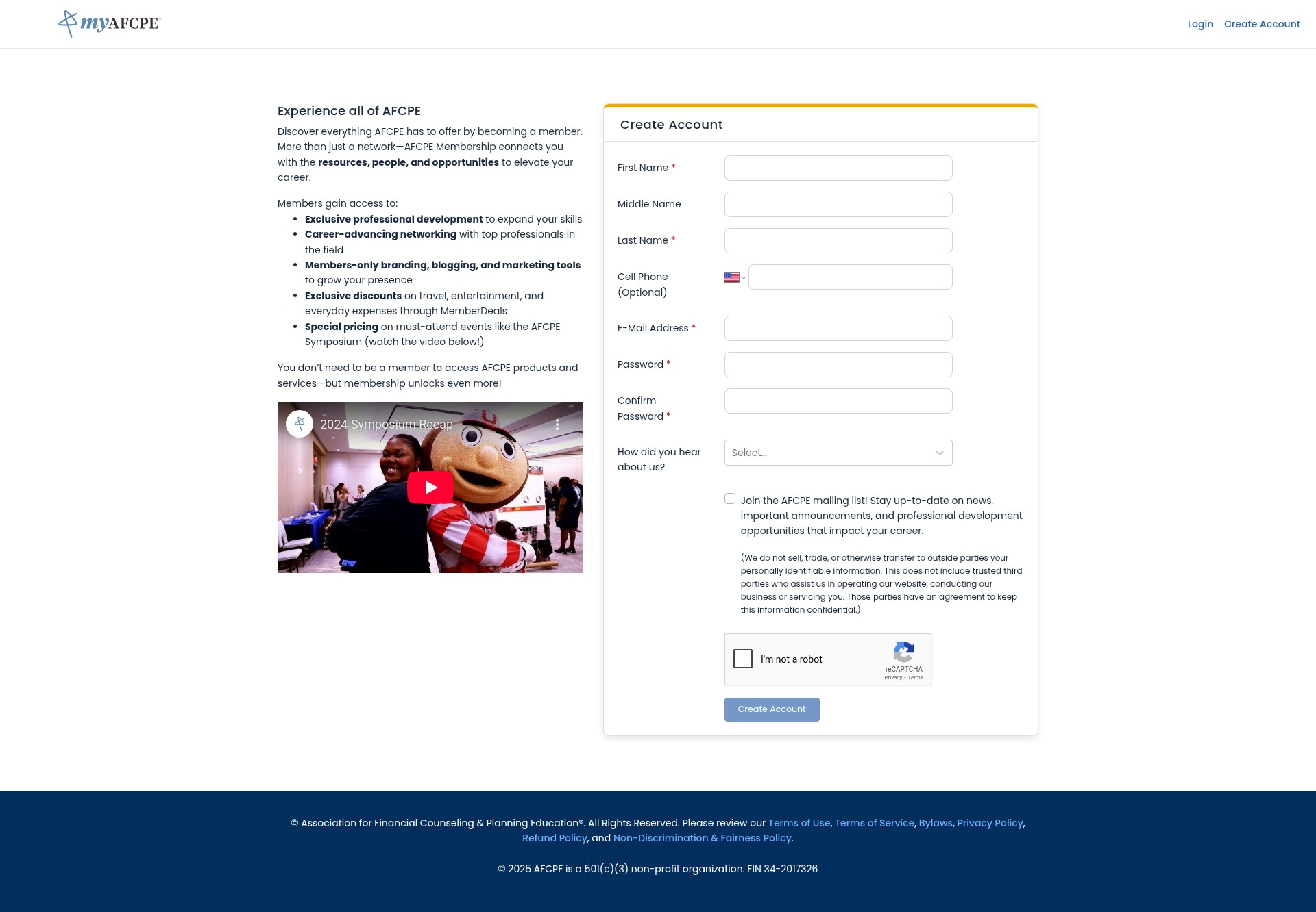 Landing Page