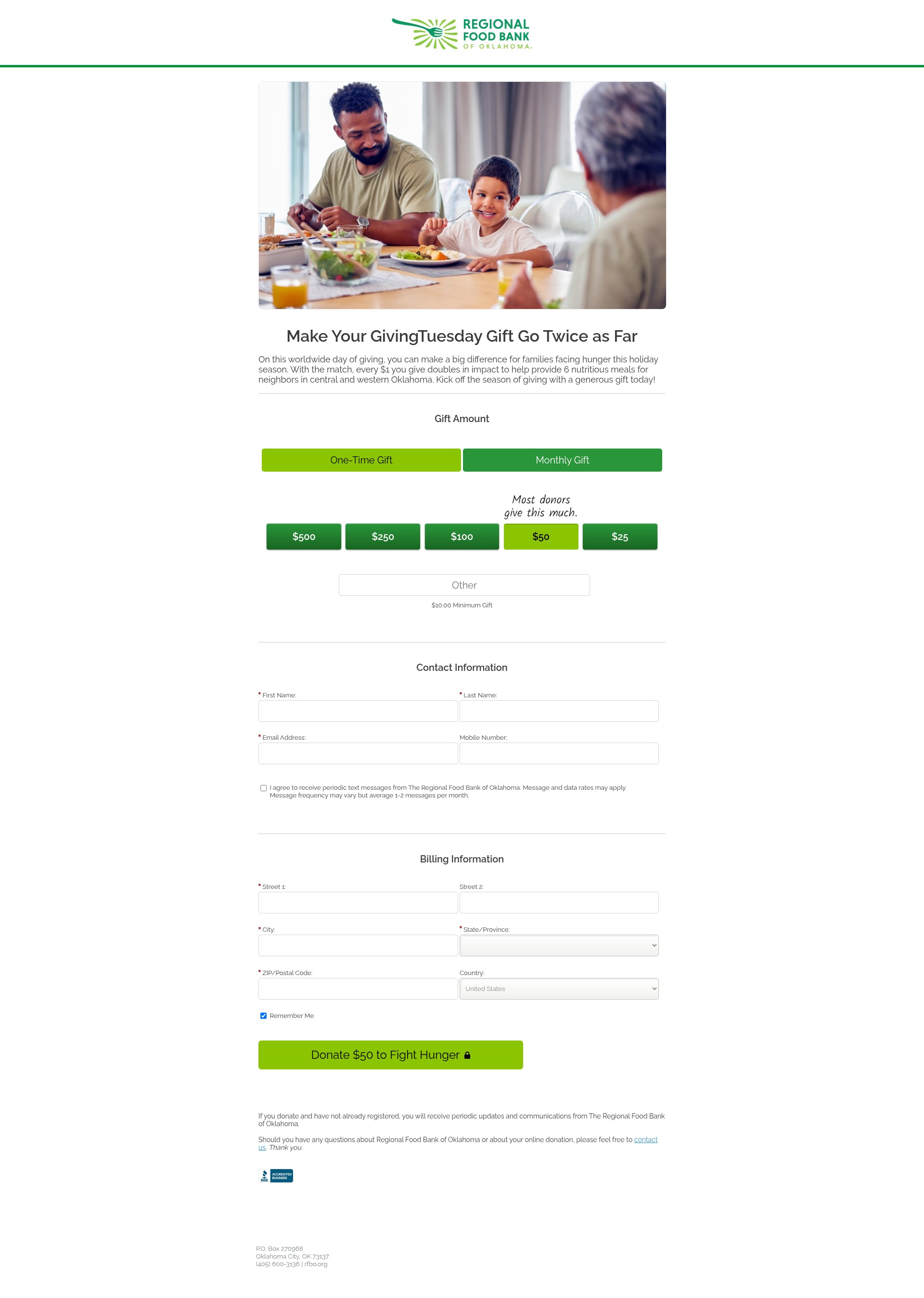 Landing Page