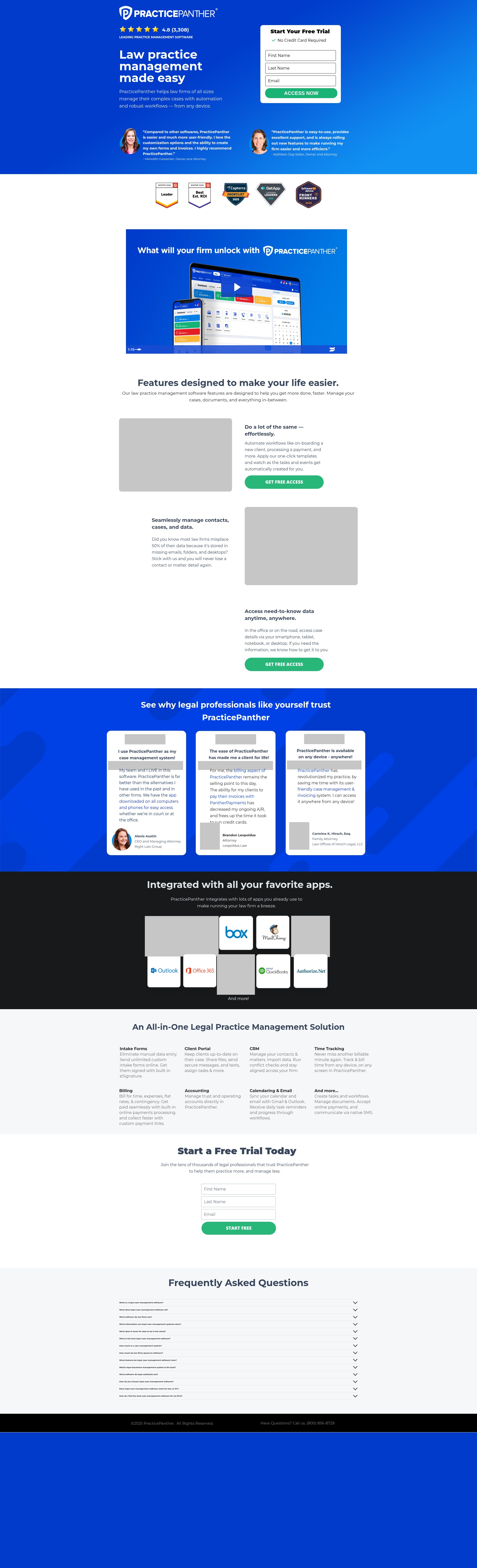 Landing Page