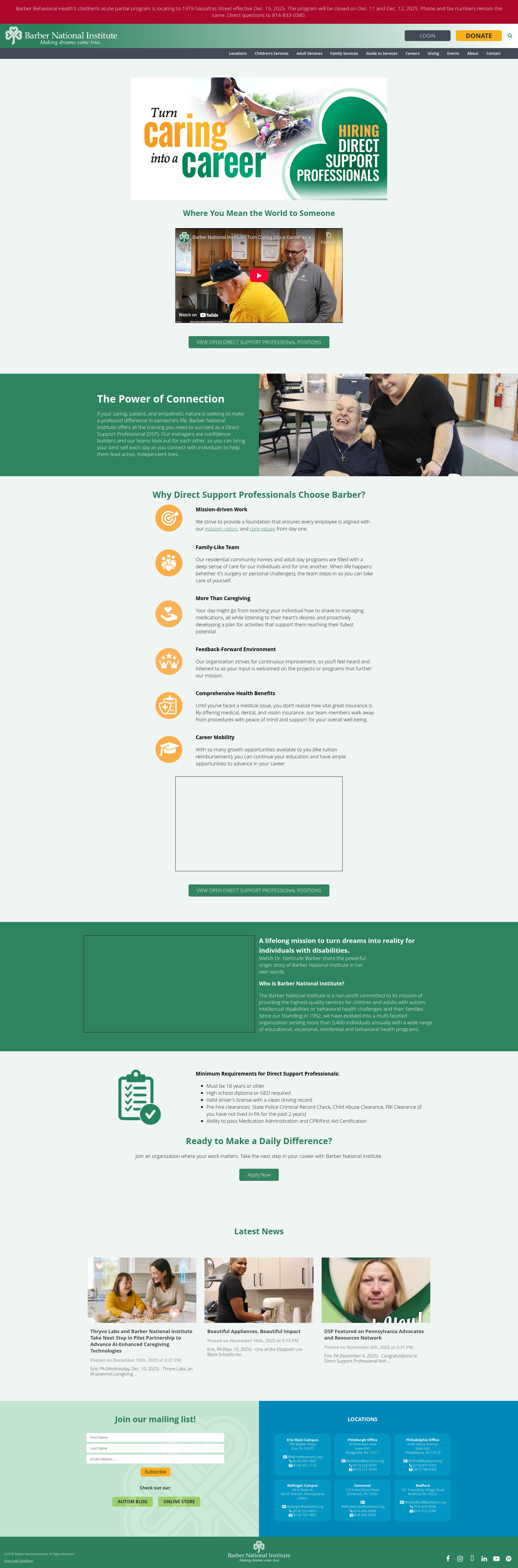 Landing Page