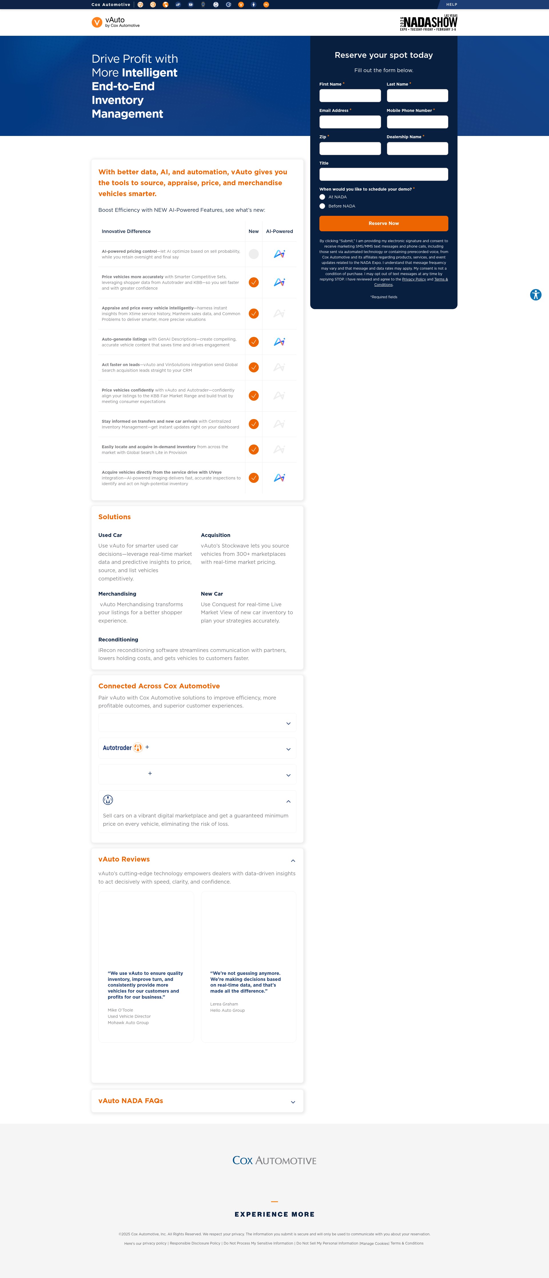 Landing Page