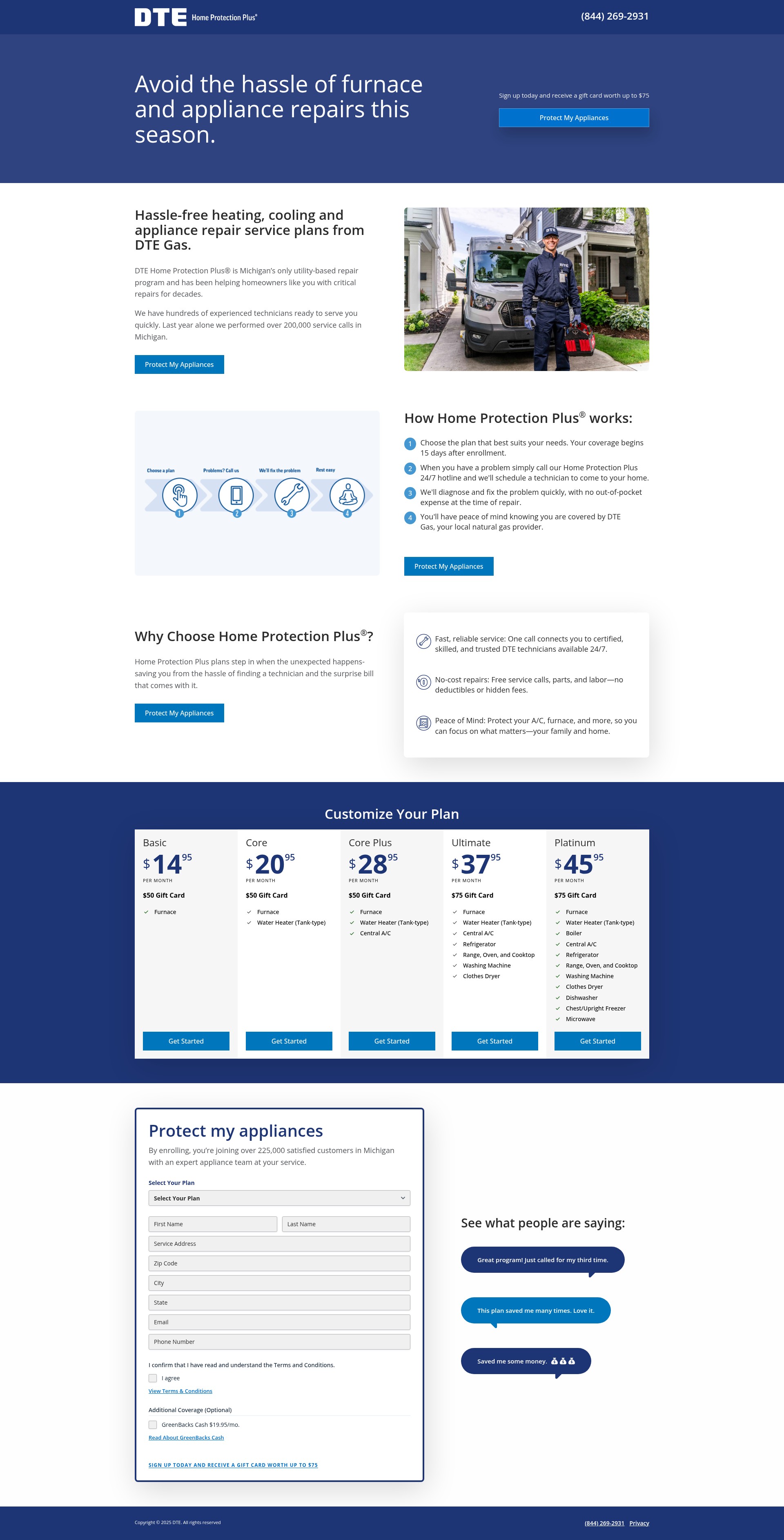 Landing Page
