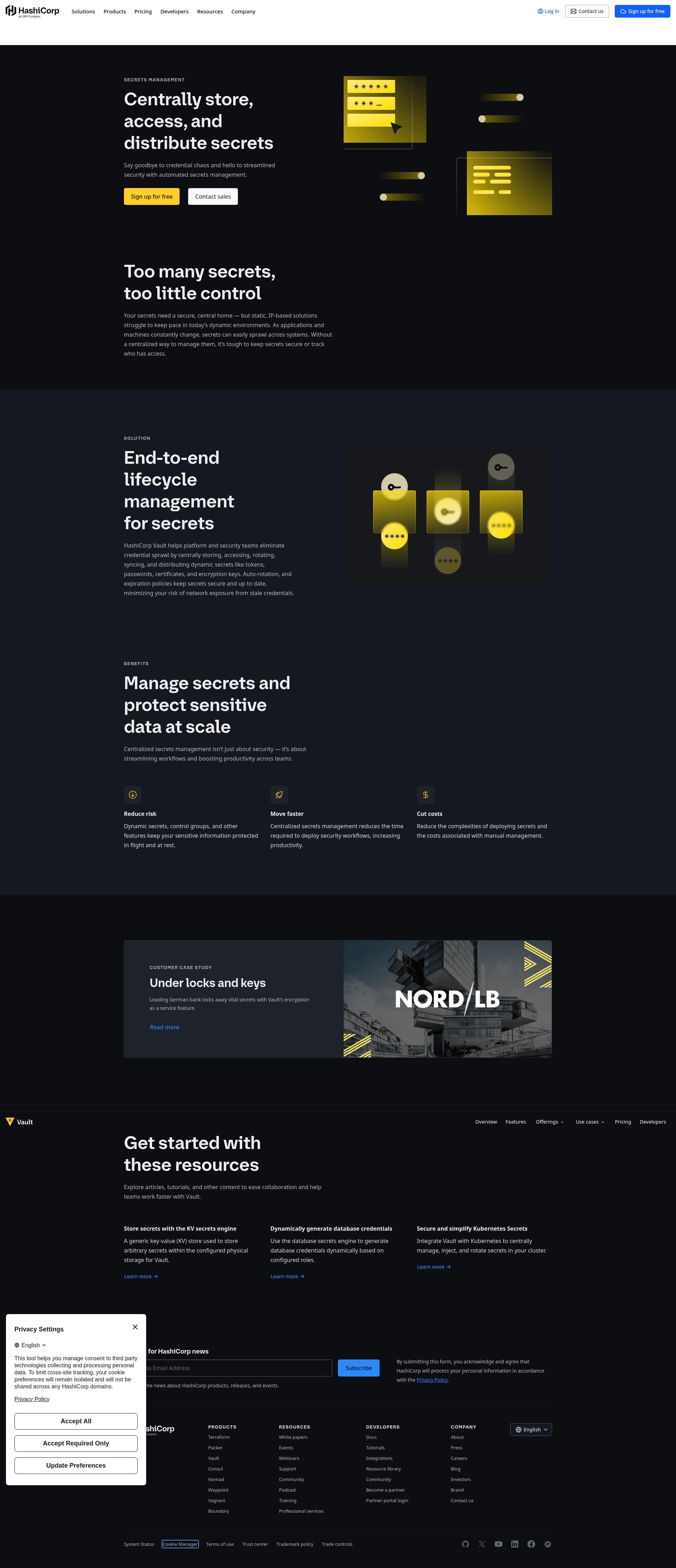 Landing Page