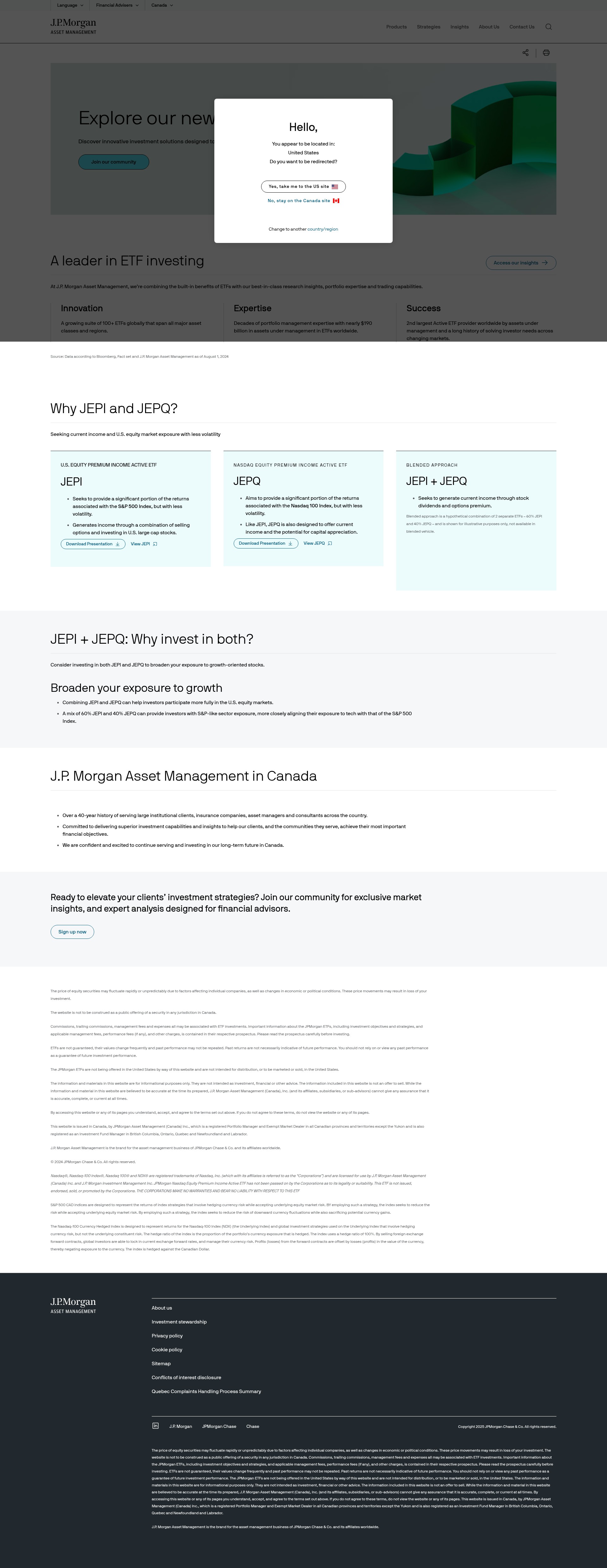 Landing Page