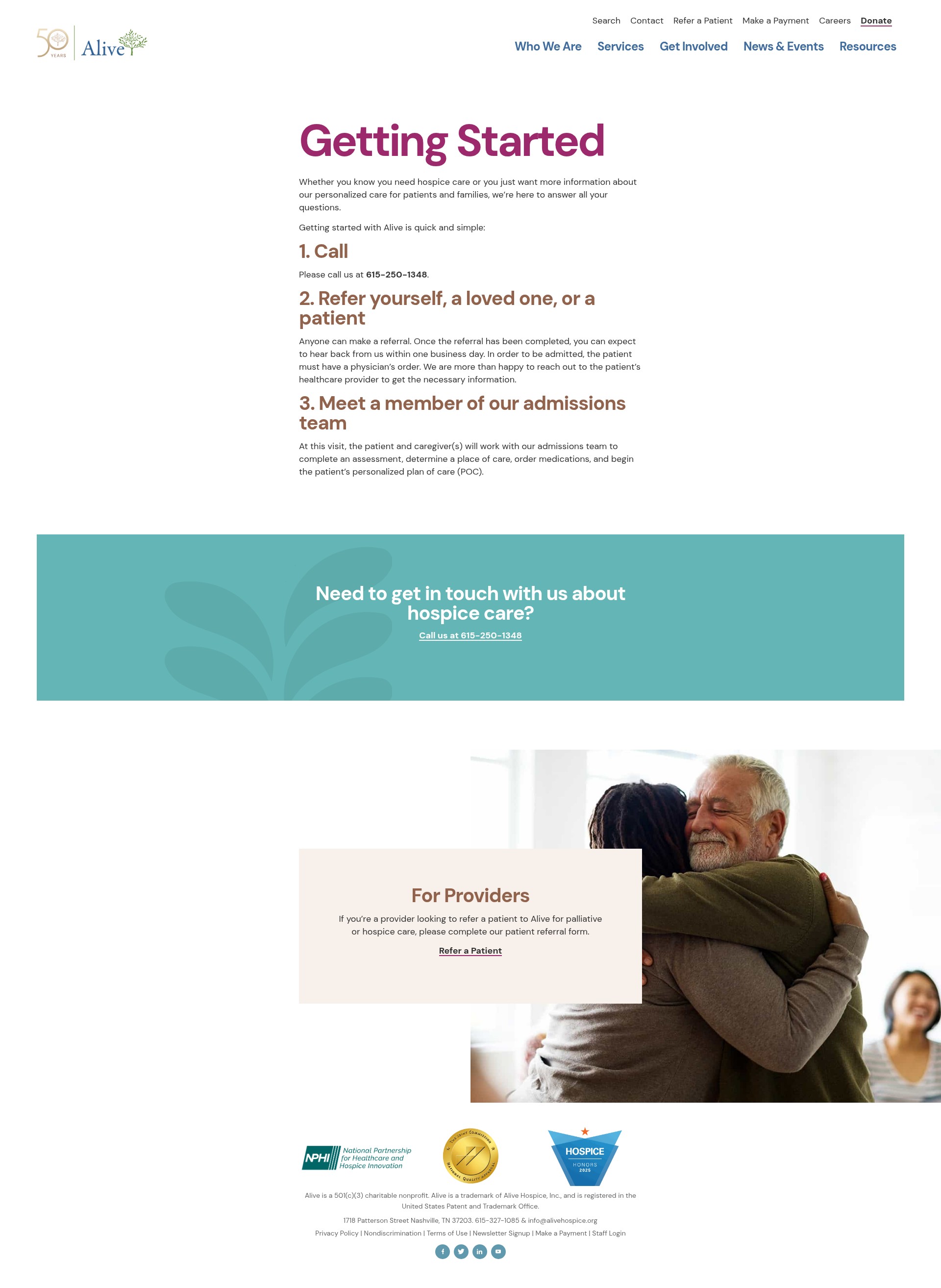 Landing Page