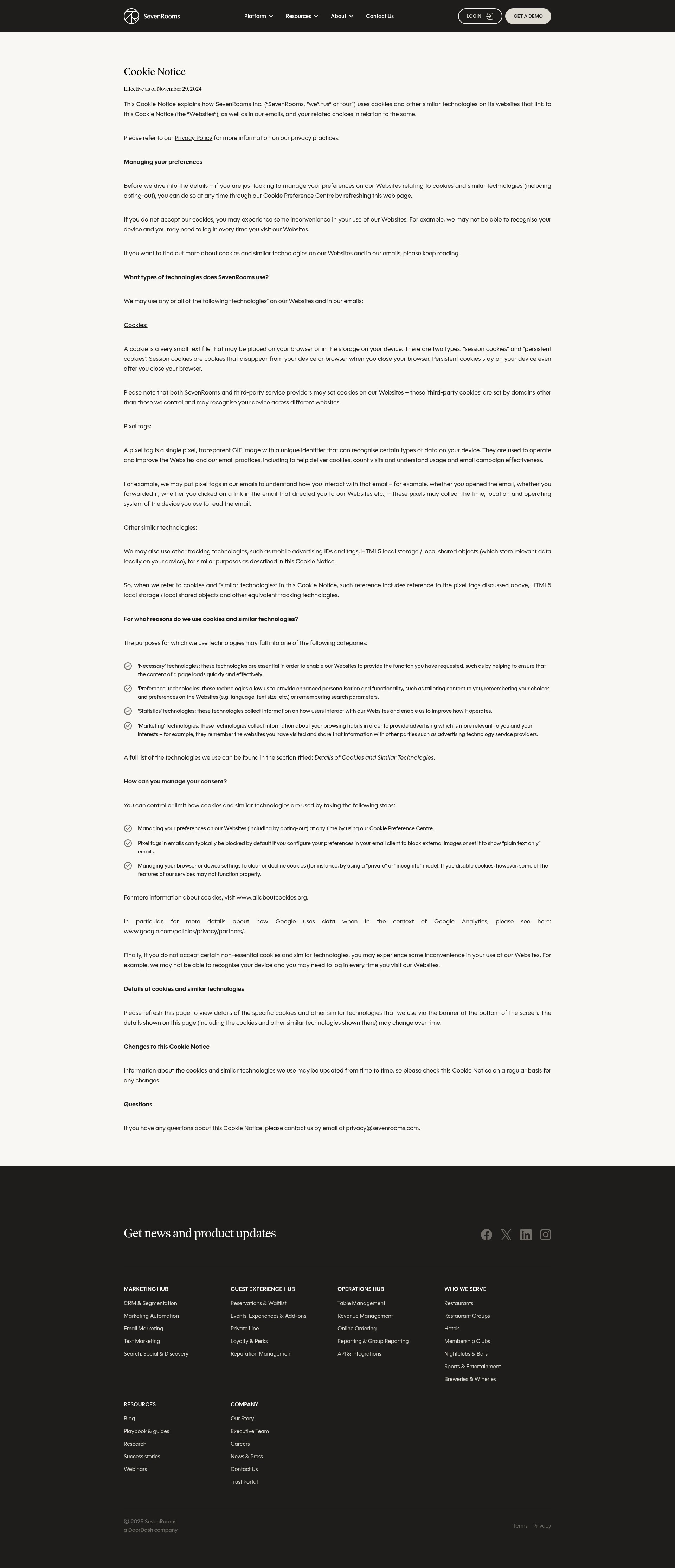 Landing Page