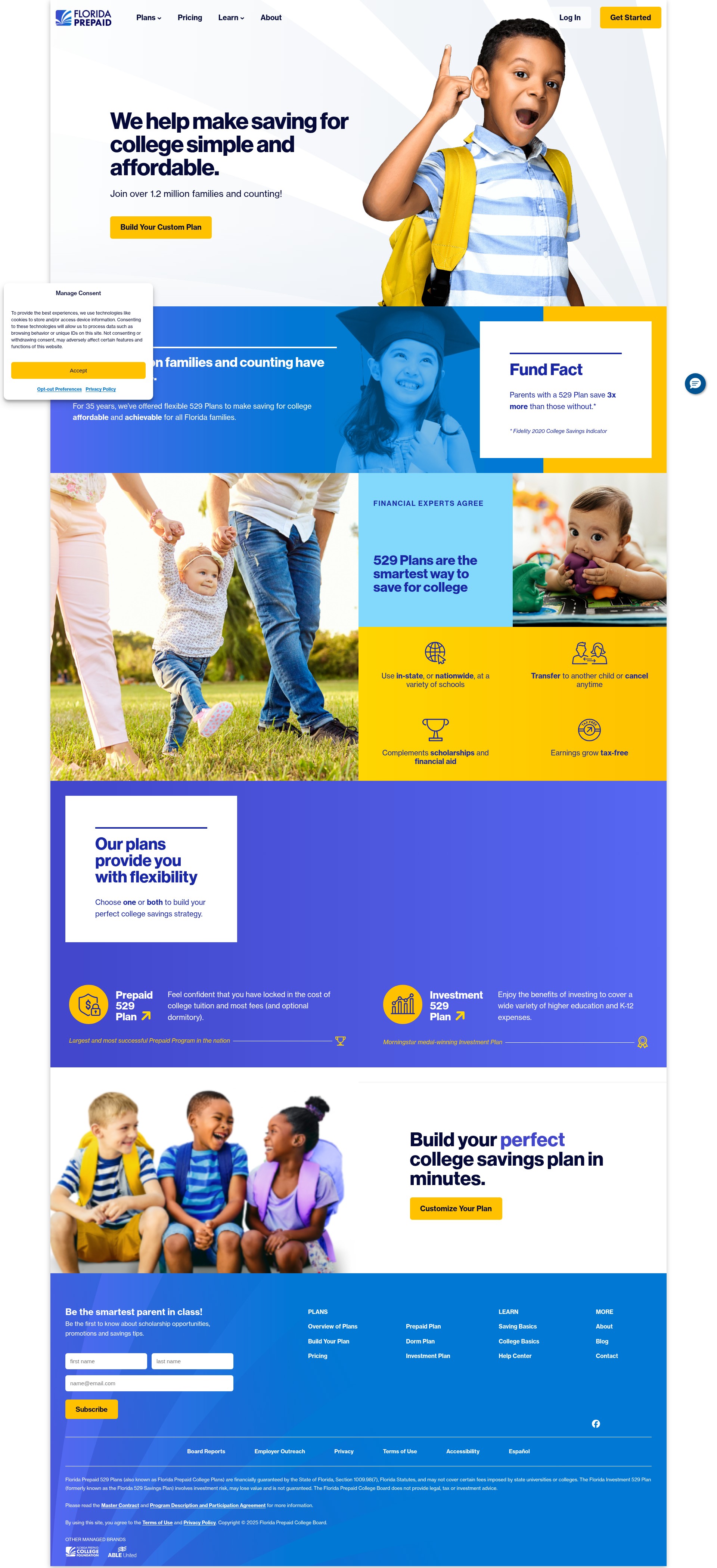 Landing Page