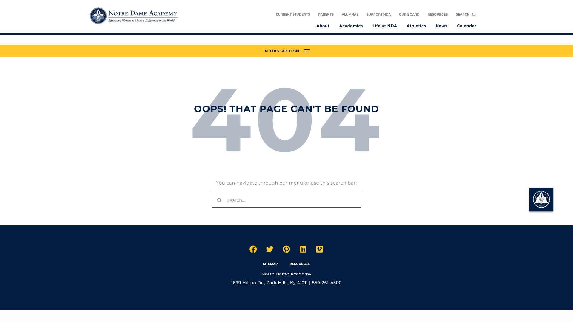 Landing Page