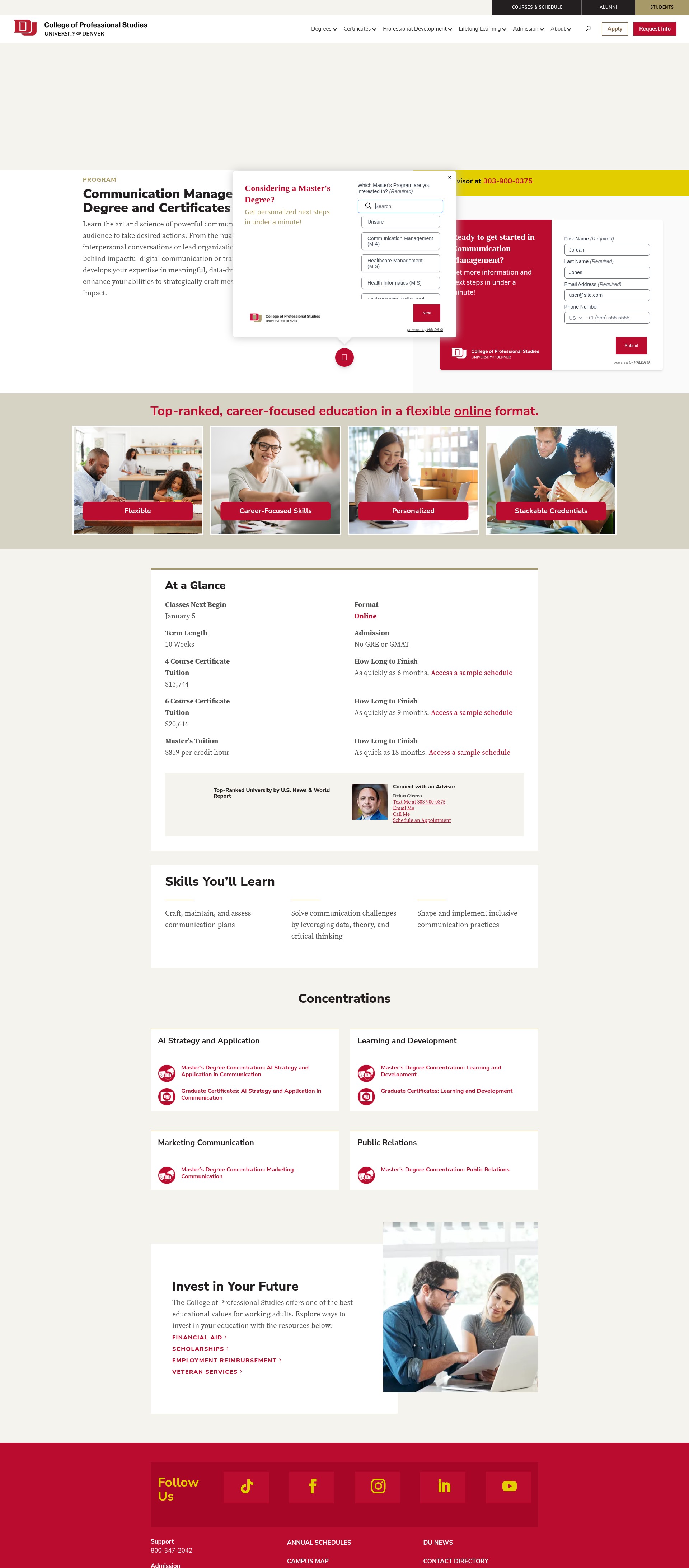 Landing Page