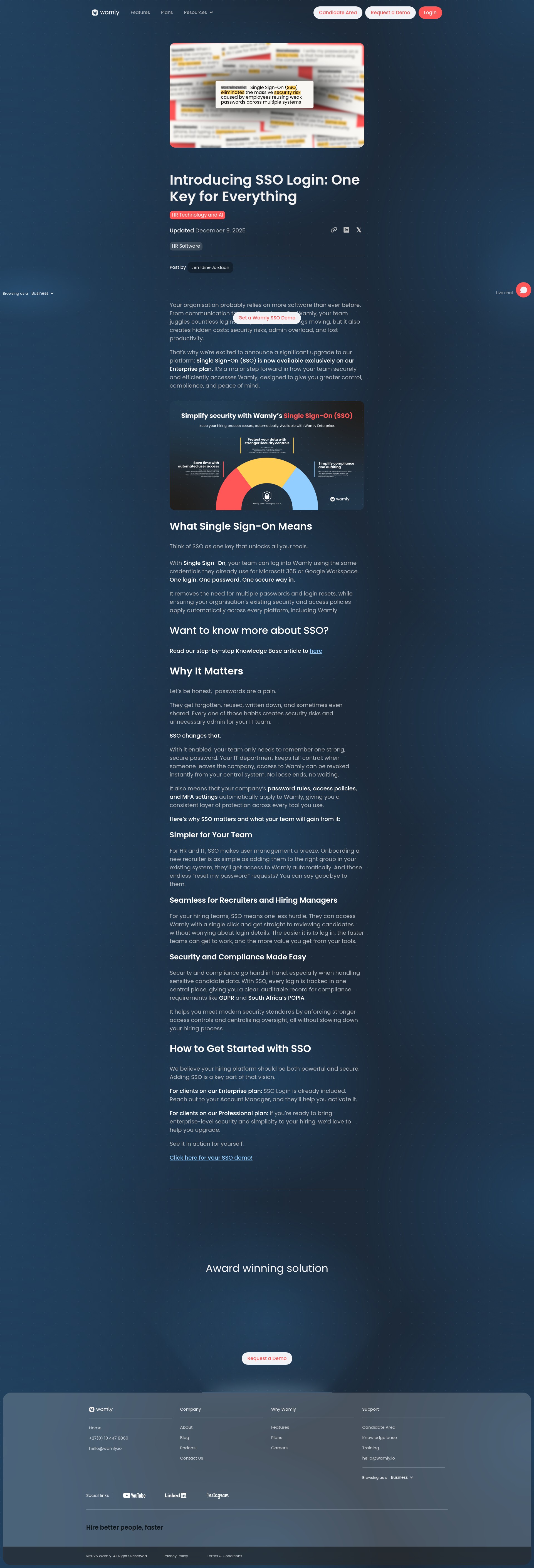 Landing Page