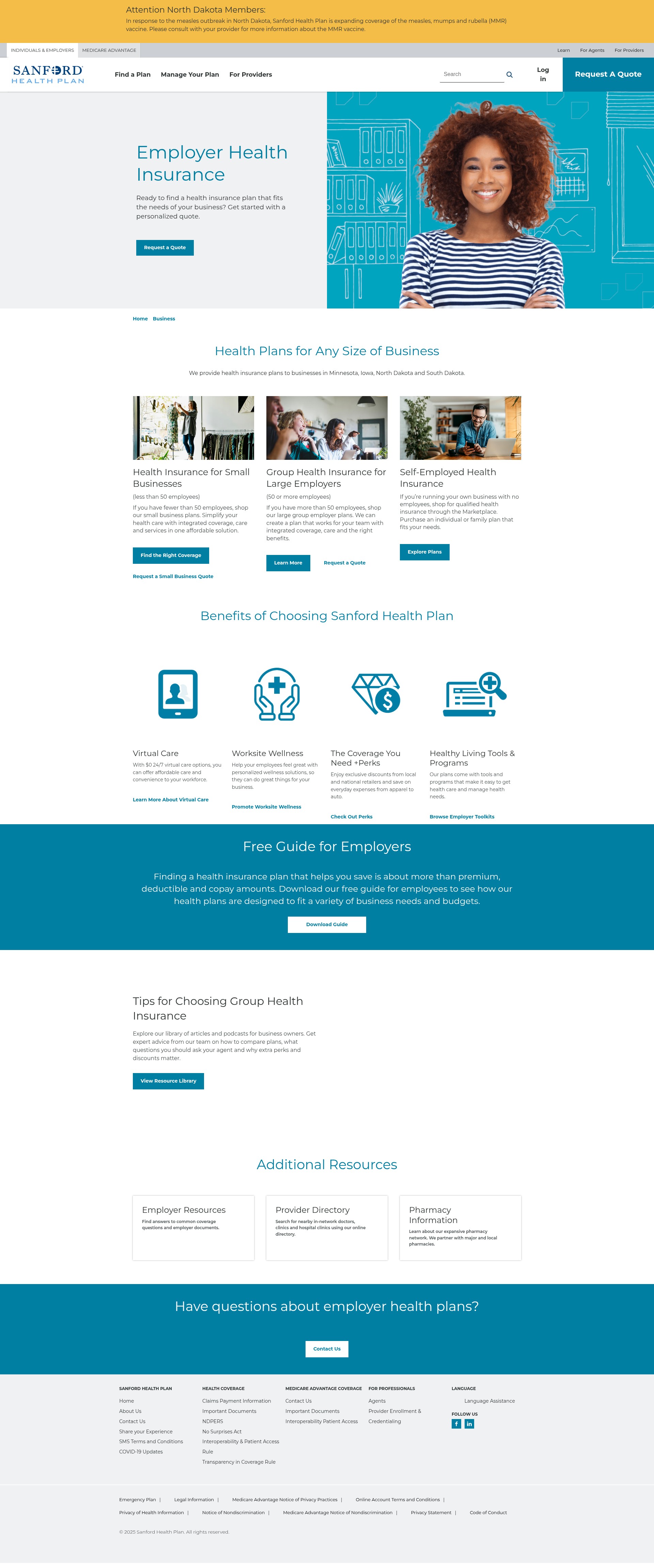 Landing Page