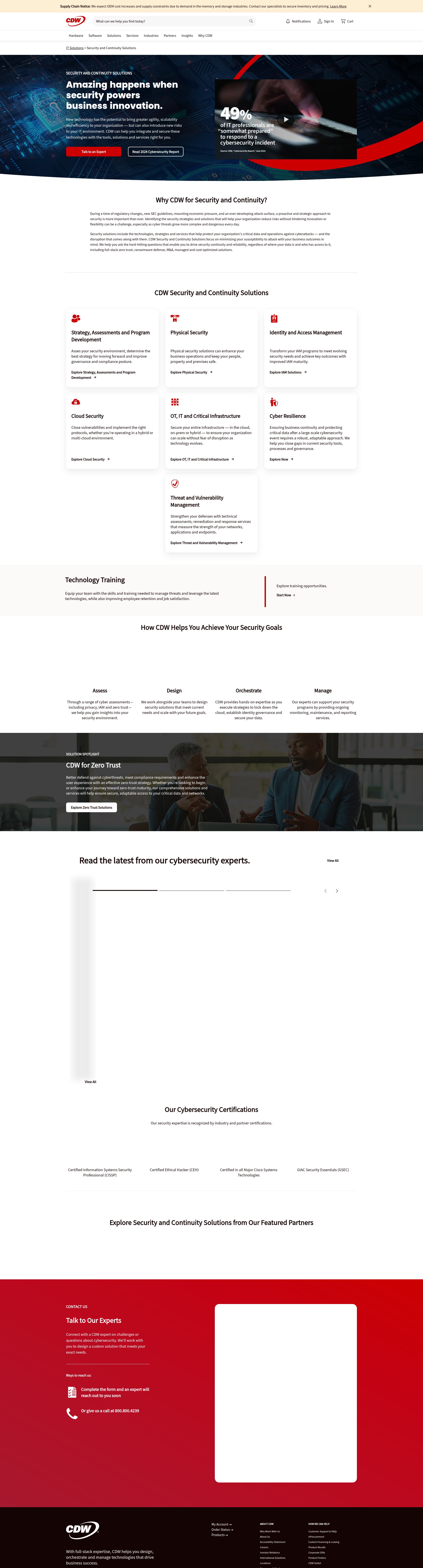 Landing Page