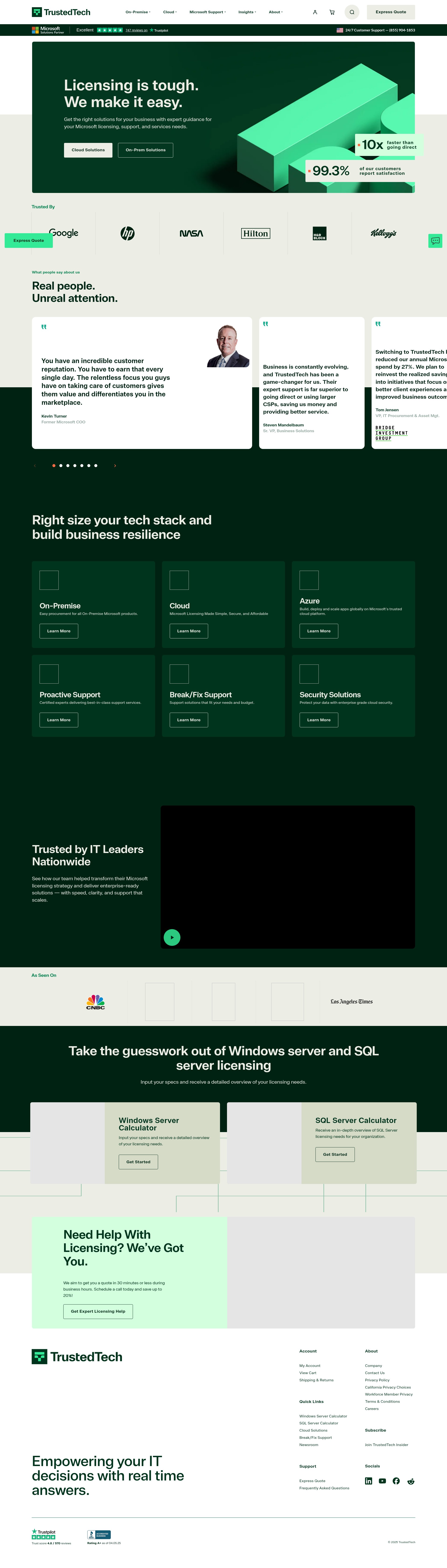 Landing Page