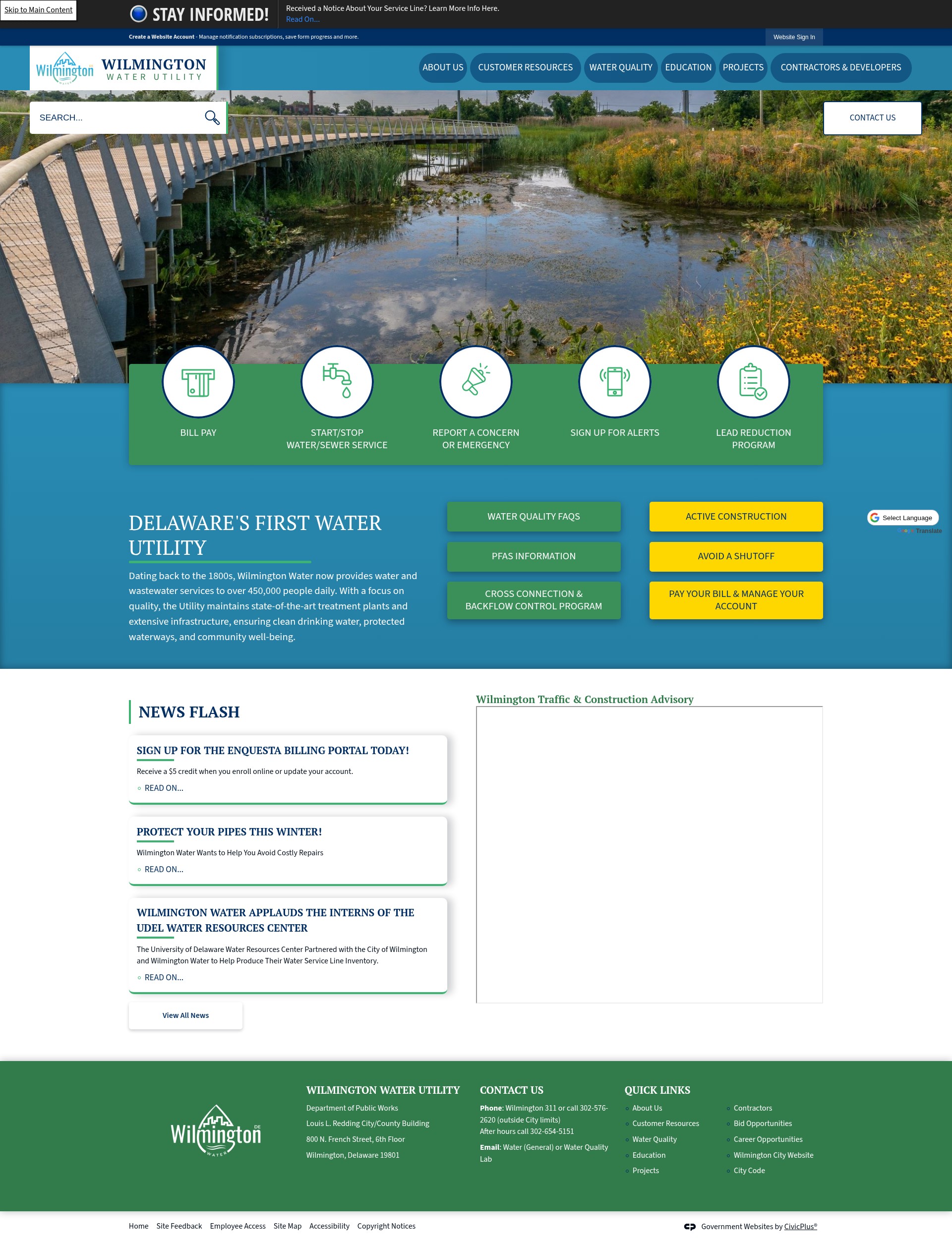 Landing Page