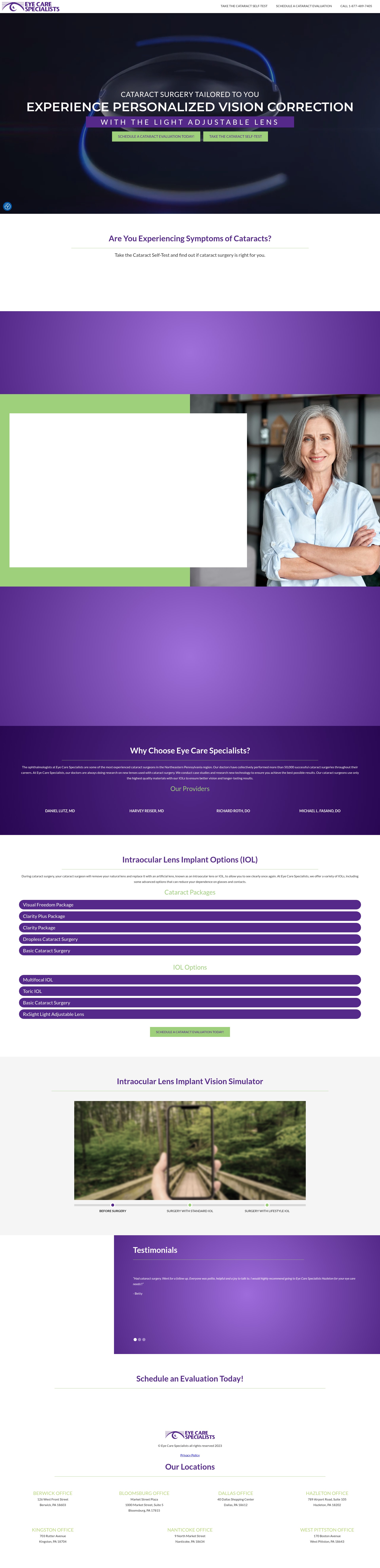 Landing Page