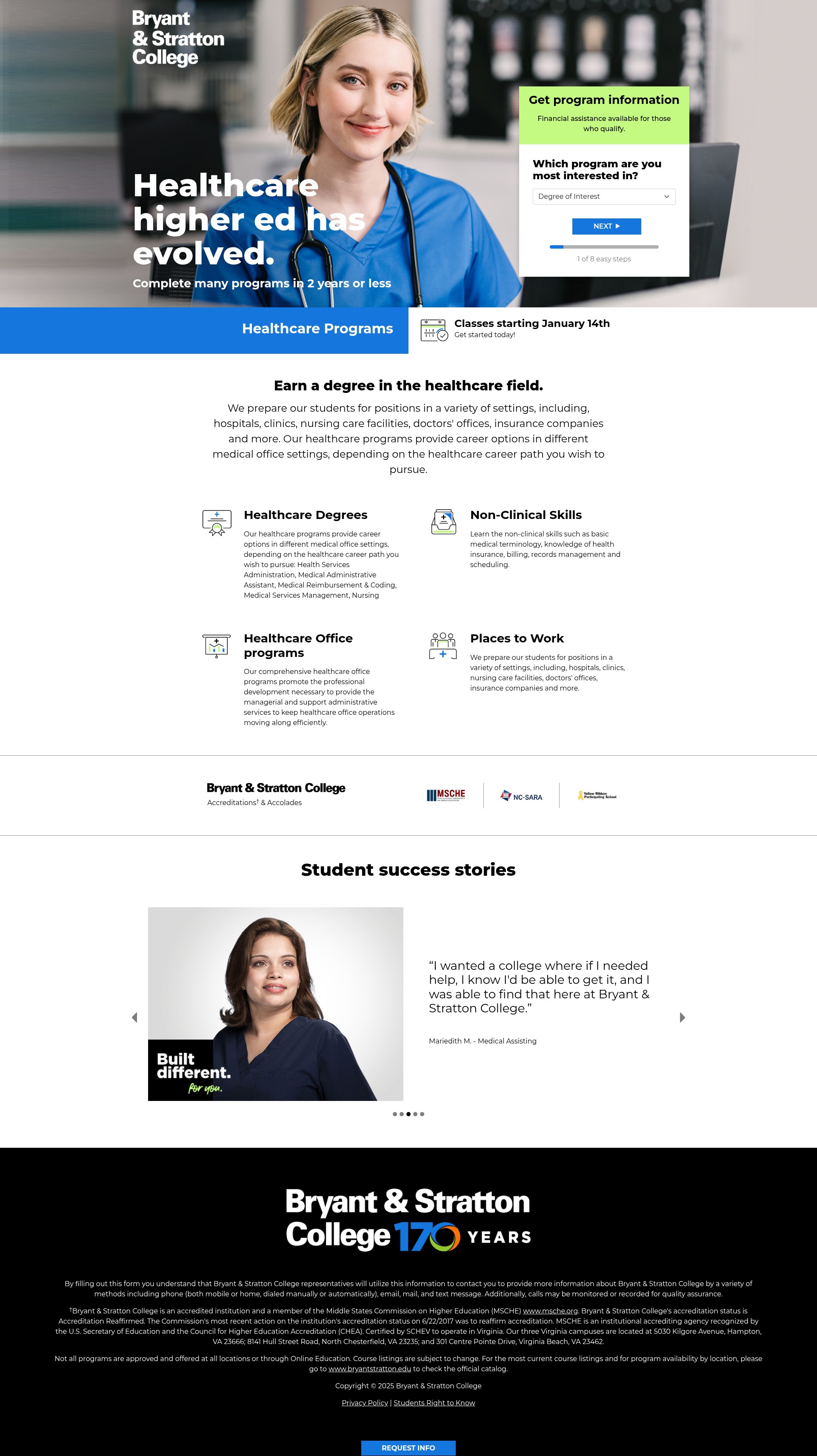 Landing Page