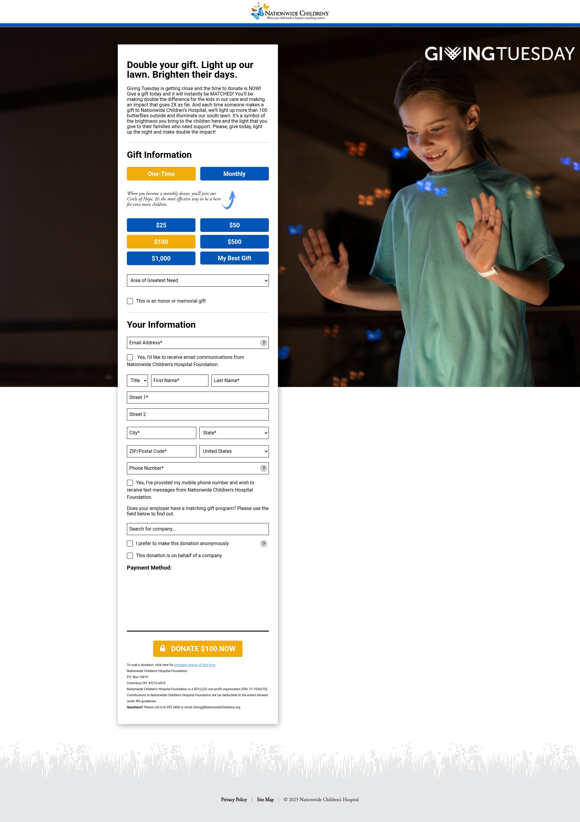 Landing Page