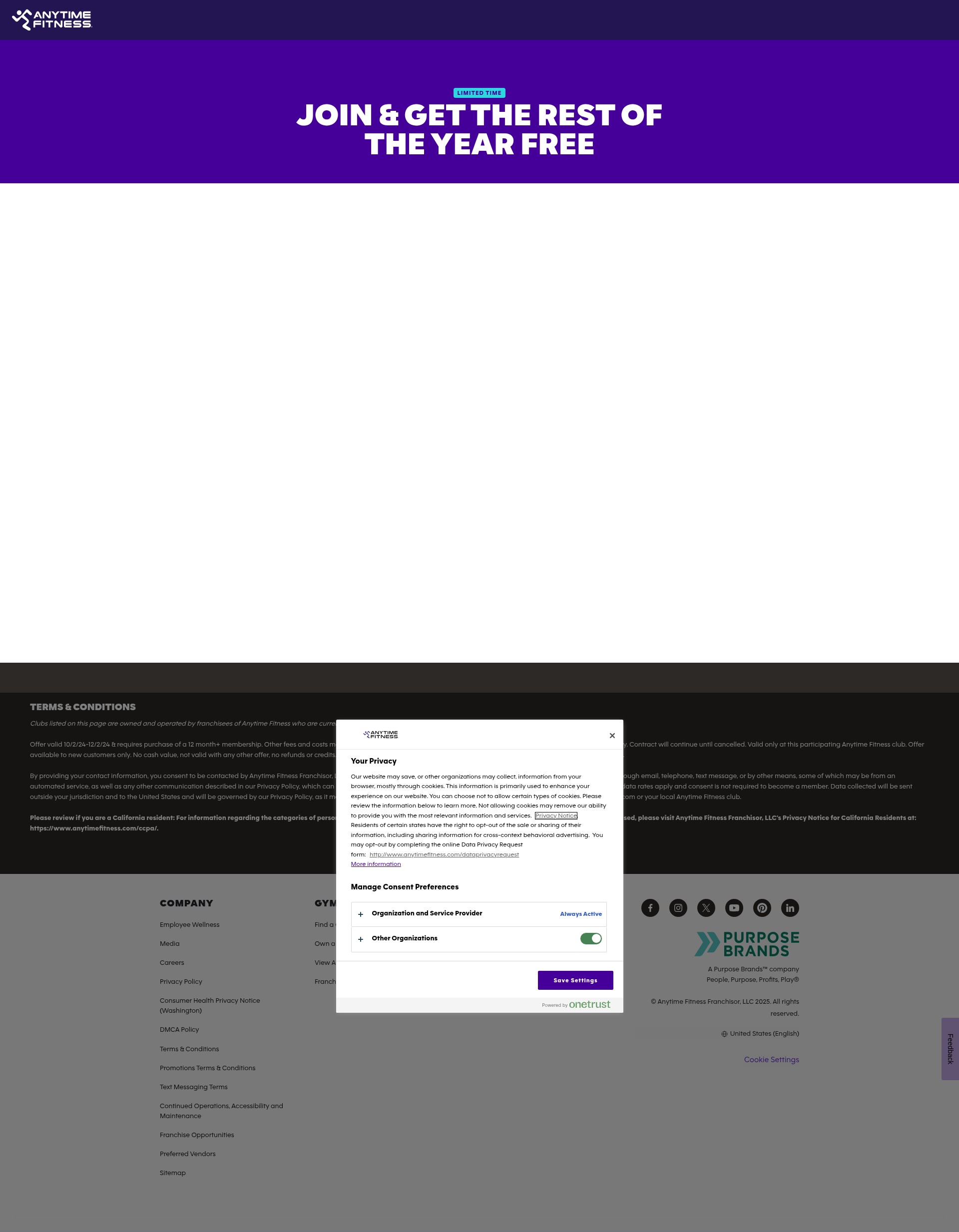 Landing Page