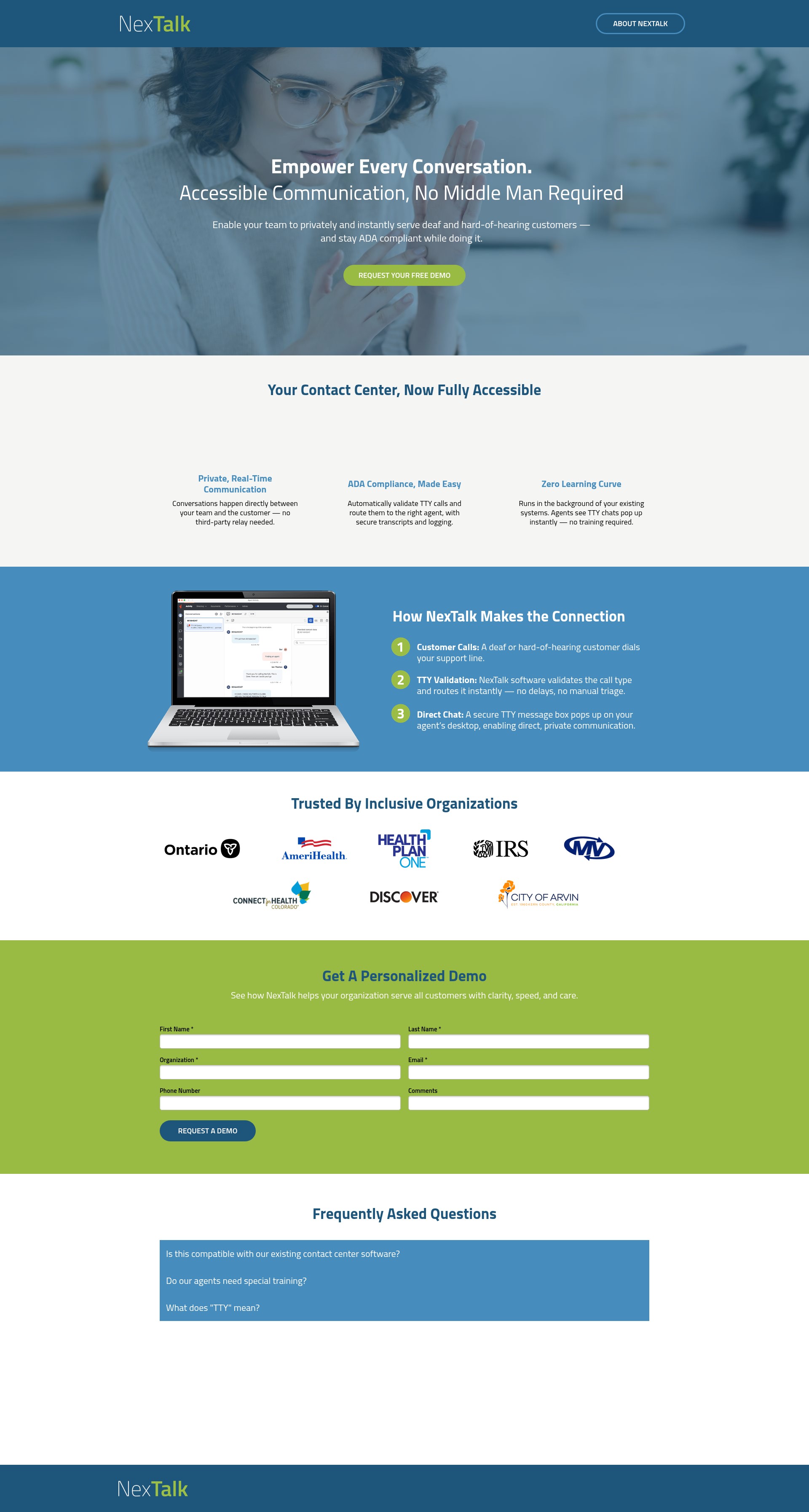 Landing Page