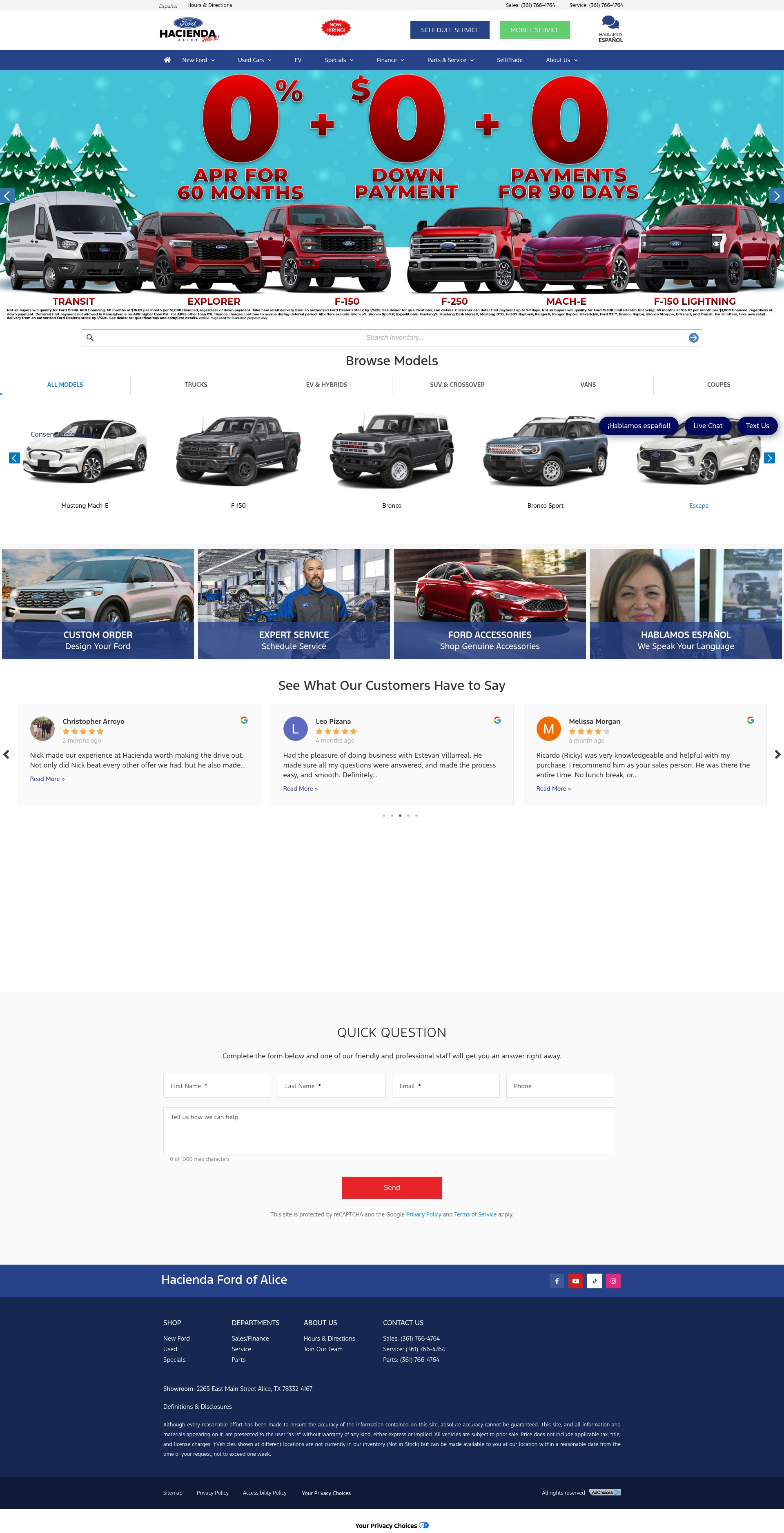 Landing Page
