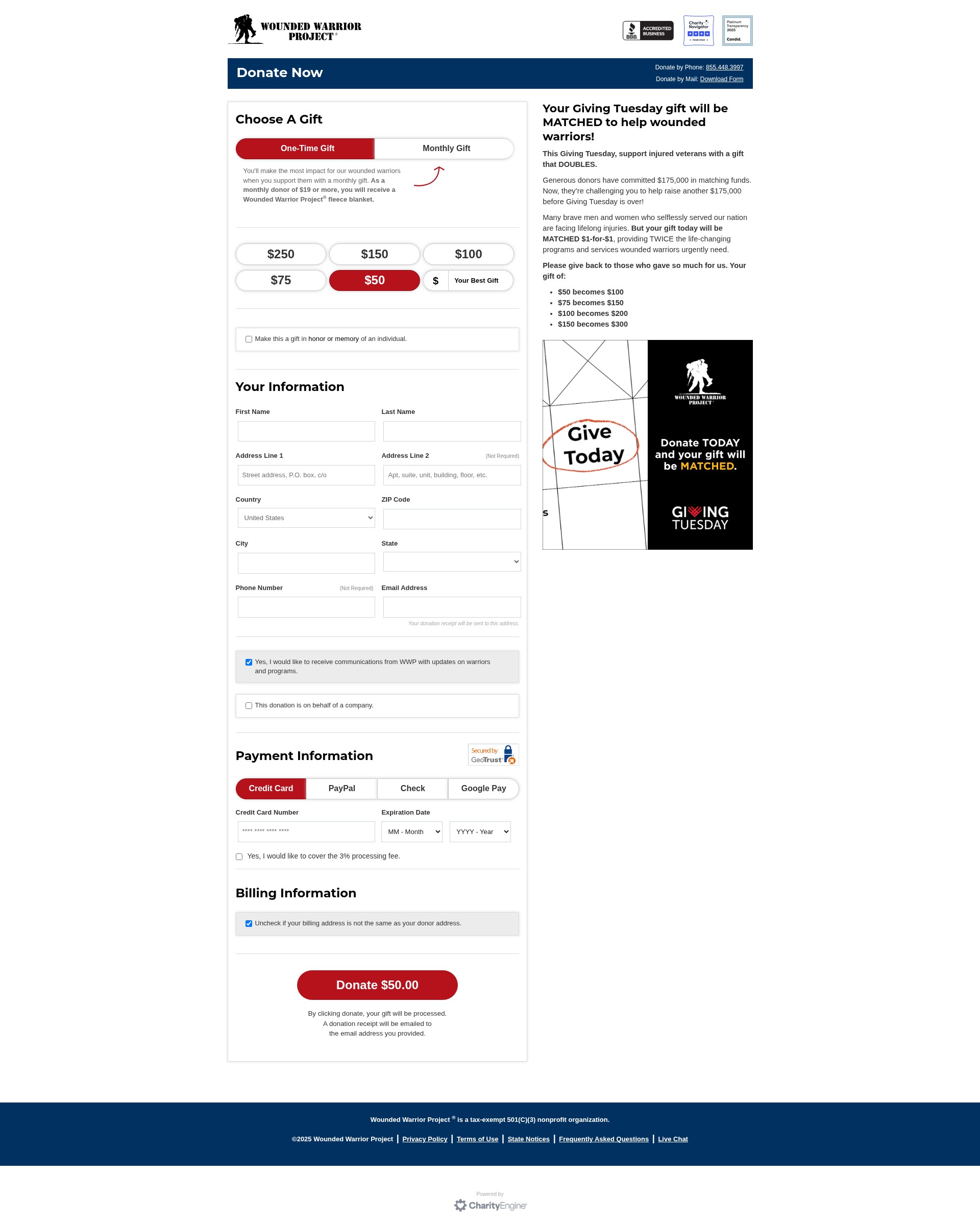 Landing Page