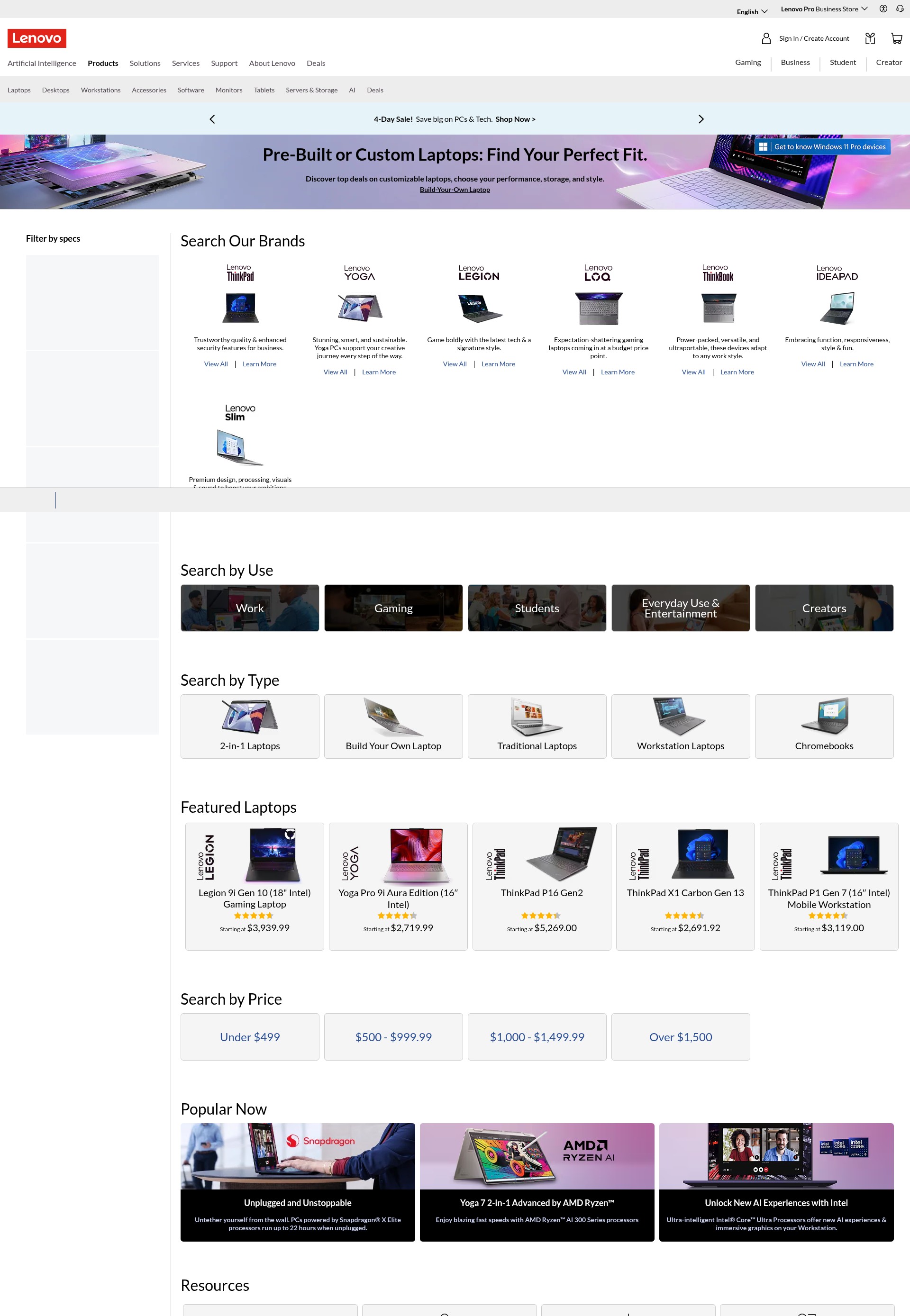 Landing Page