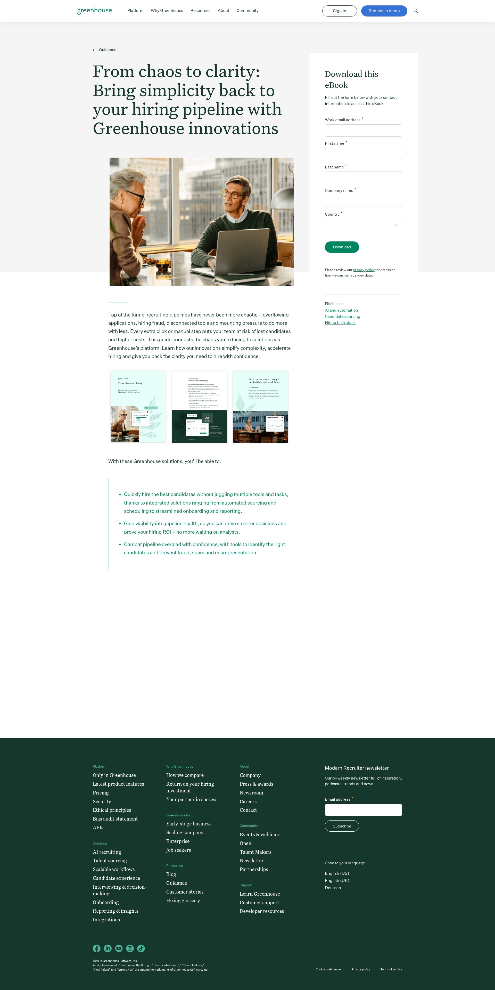 Landing Page