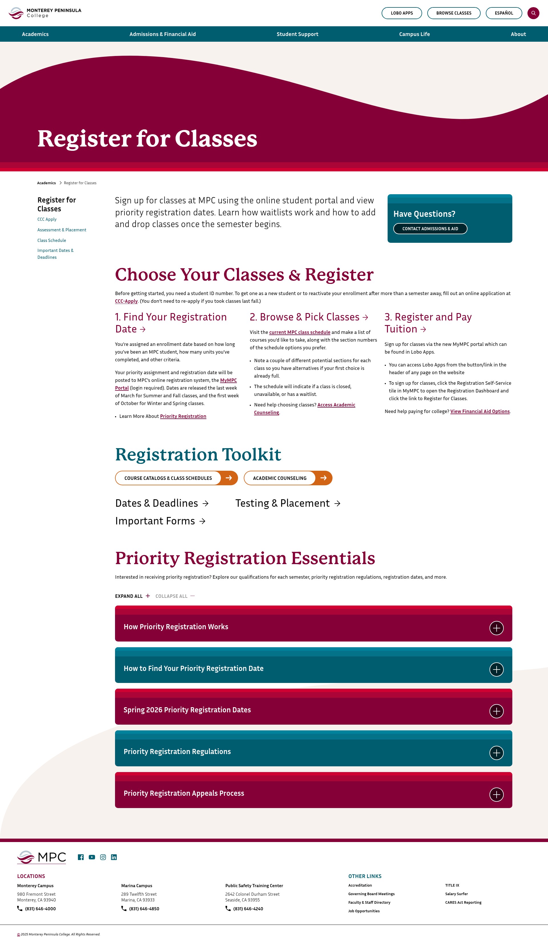 Landing Page