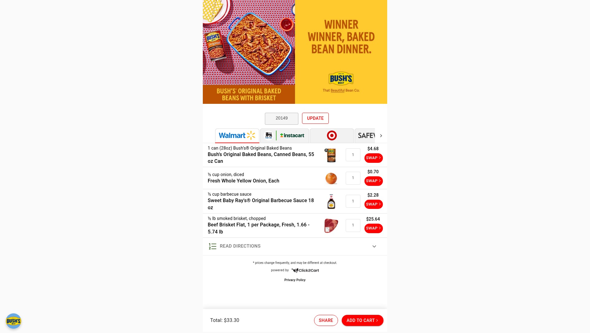 Landing Page