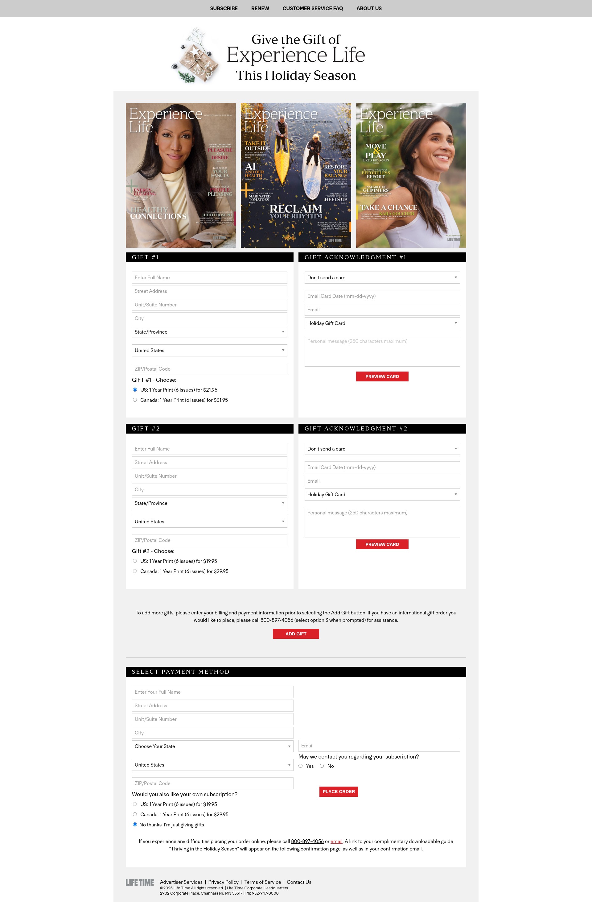 Landing Page